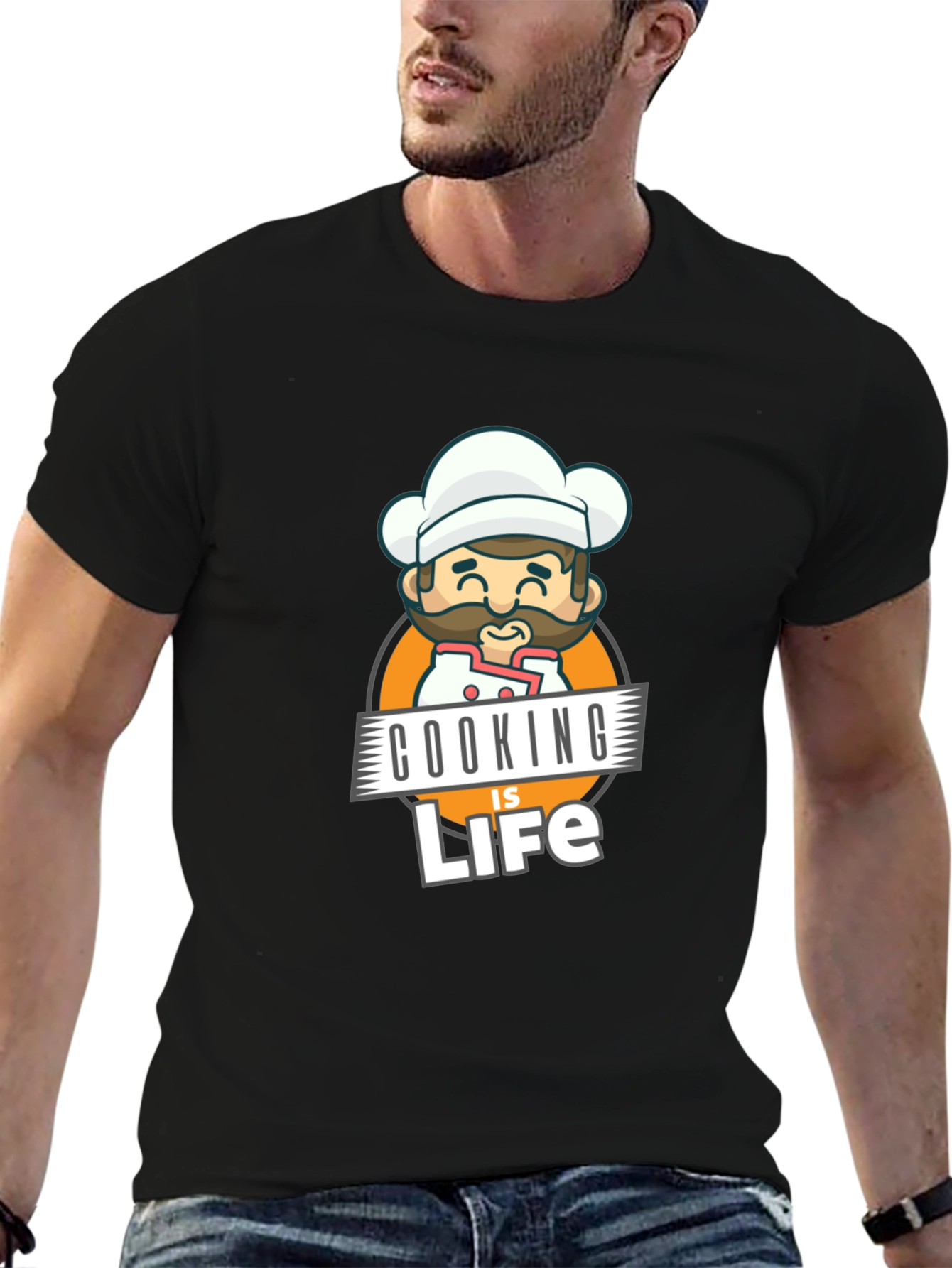 Cooking is Life Graphic T-Shirt