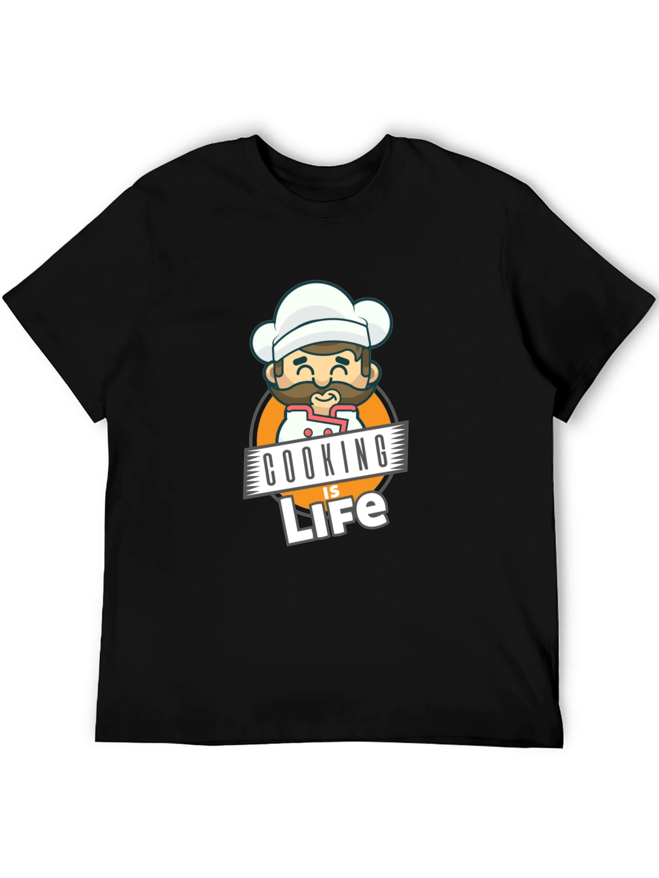 Cooking is Life Graphic T-Shirt