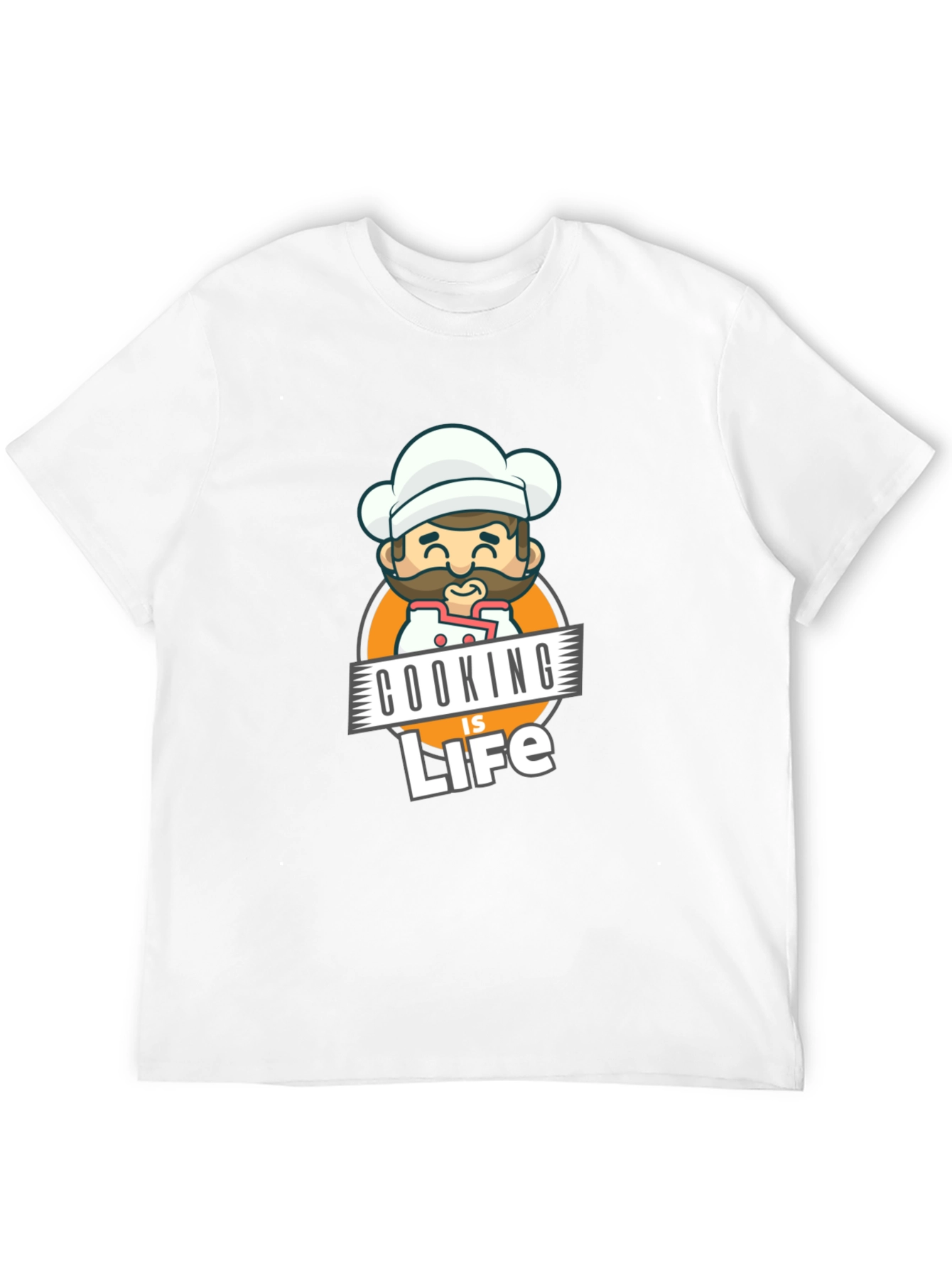 Cooking is Life Graphic T-Shirt