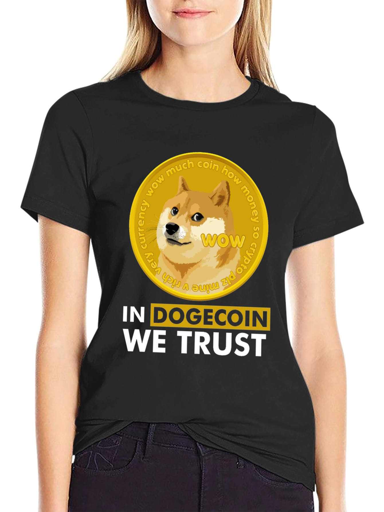 Dogecoin T-Shirt - In Dogecoin We Trust