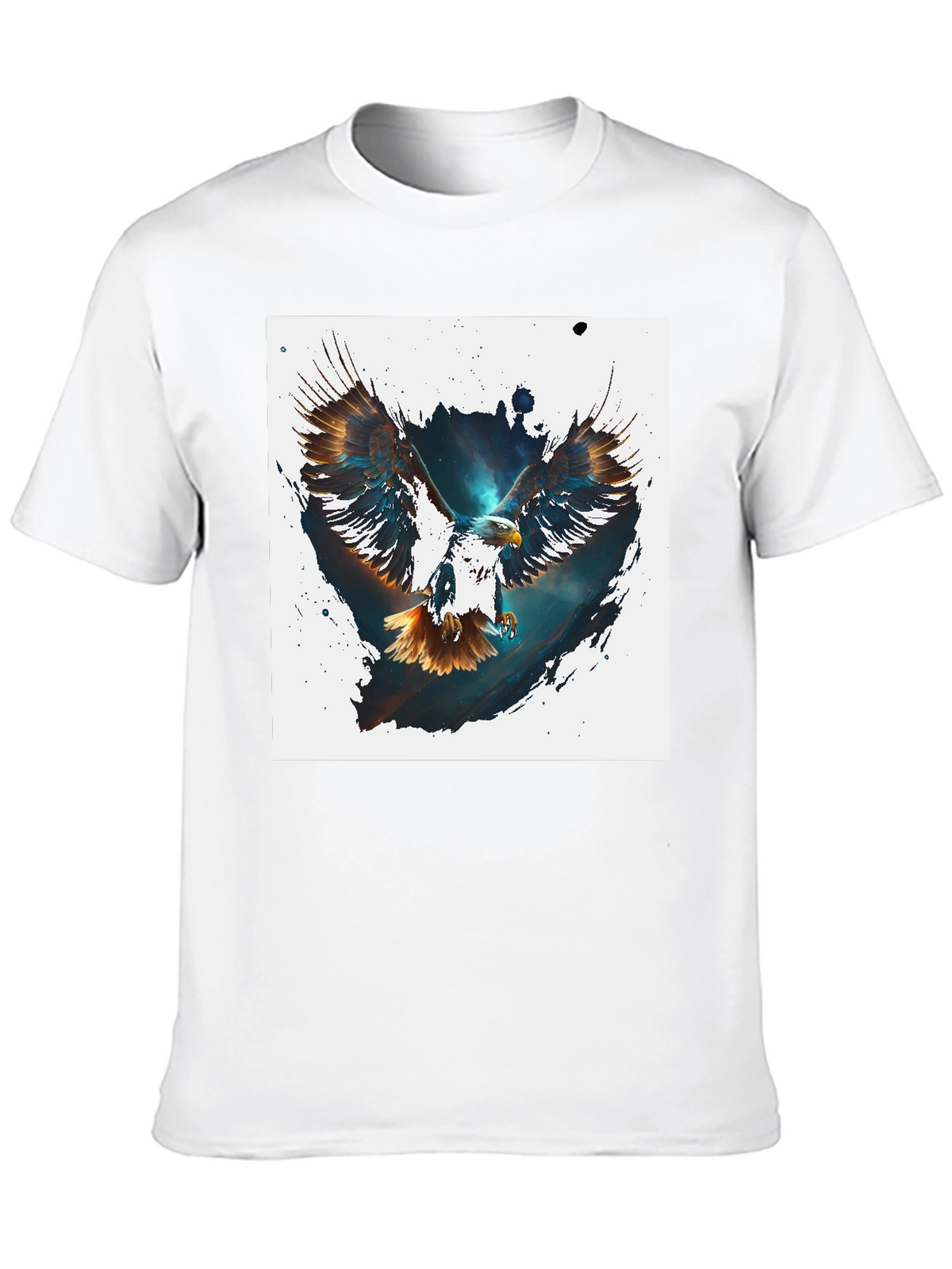 Eagle Graphic Tee - Mens Black T-Shirt