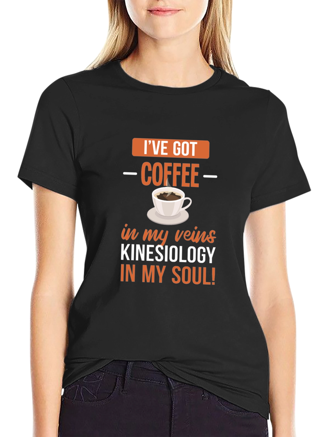 Coffee and Kinesiology Graphic Tee