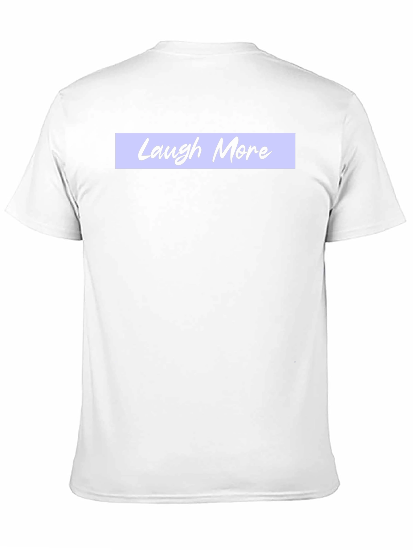 Laugh More Graphic Tee - Stylish Mens T-Shirt