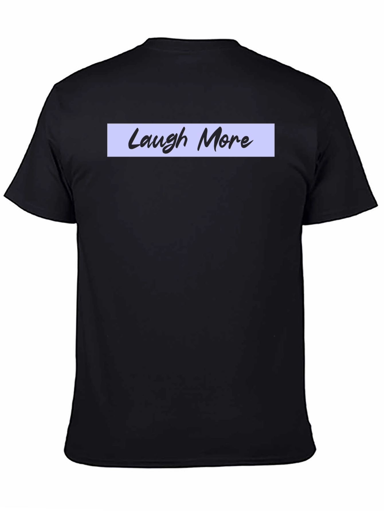 Laugh More Graphic Tee - Stylish Mens T-Shirt