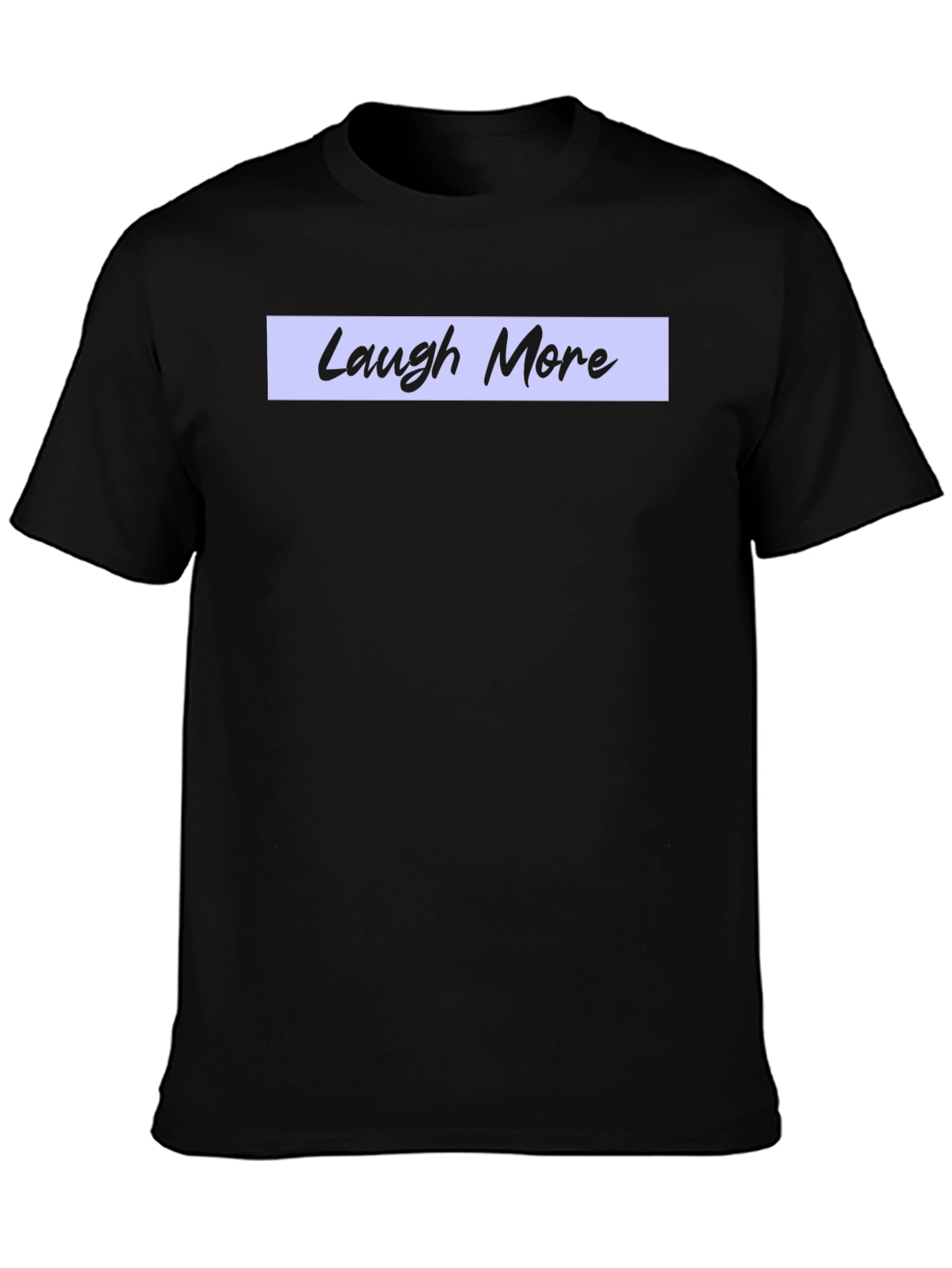 Laugh More Graphic Tee - Stylish Mens T-Shirt