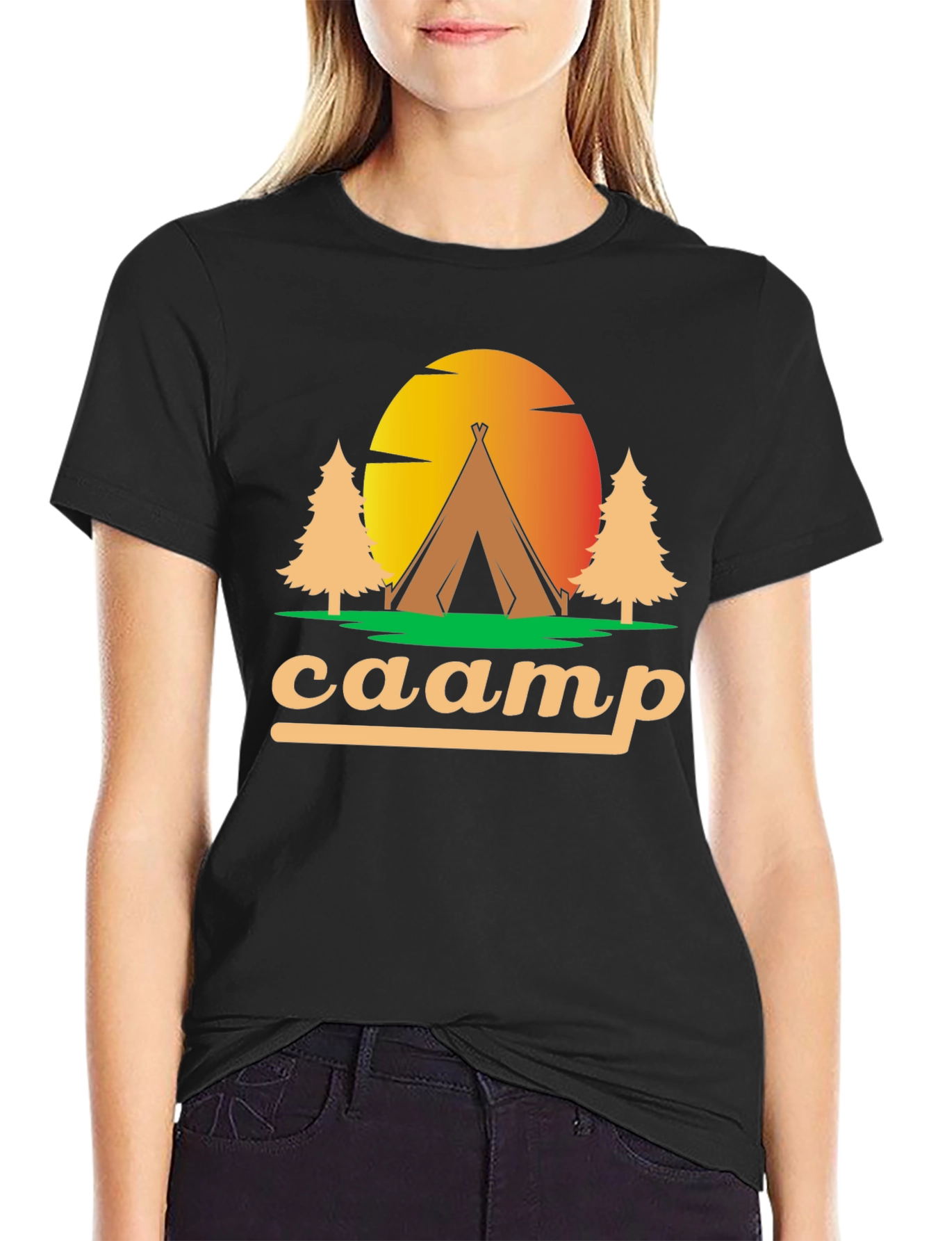 Camping Graphic Tee - Adventure Ready!