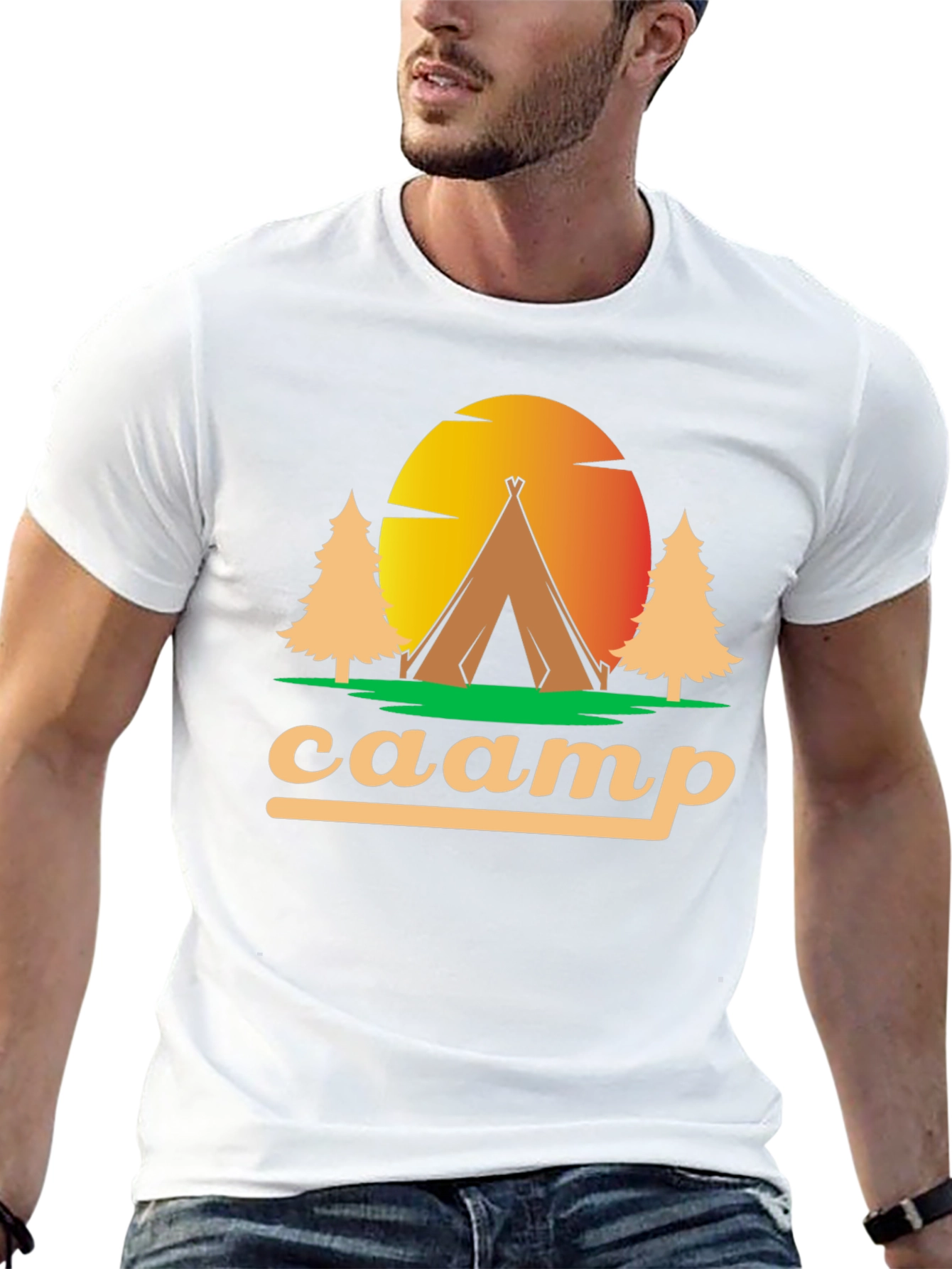 Camping Graphic Tee - Adventure Ready!