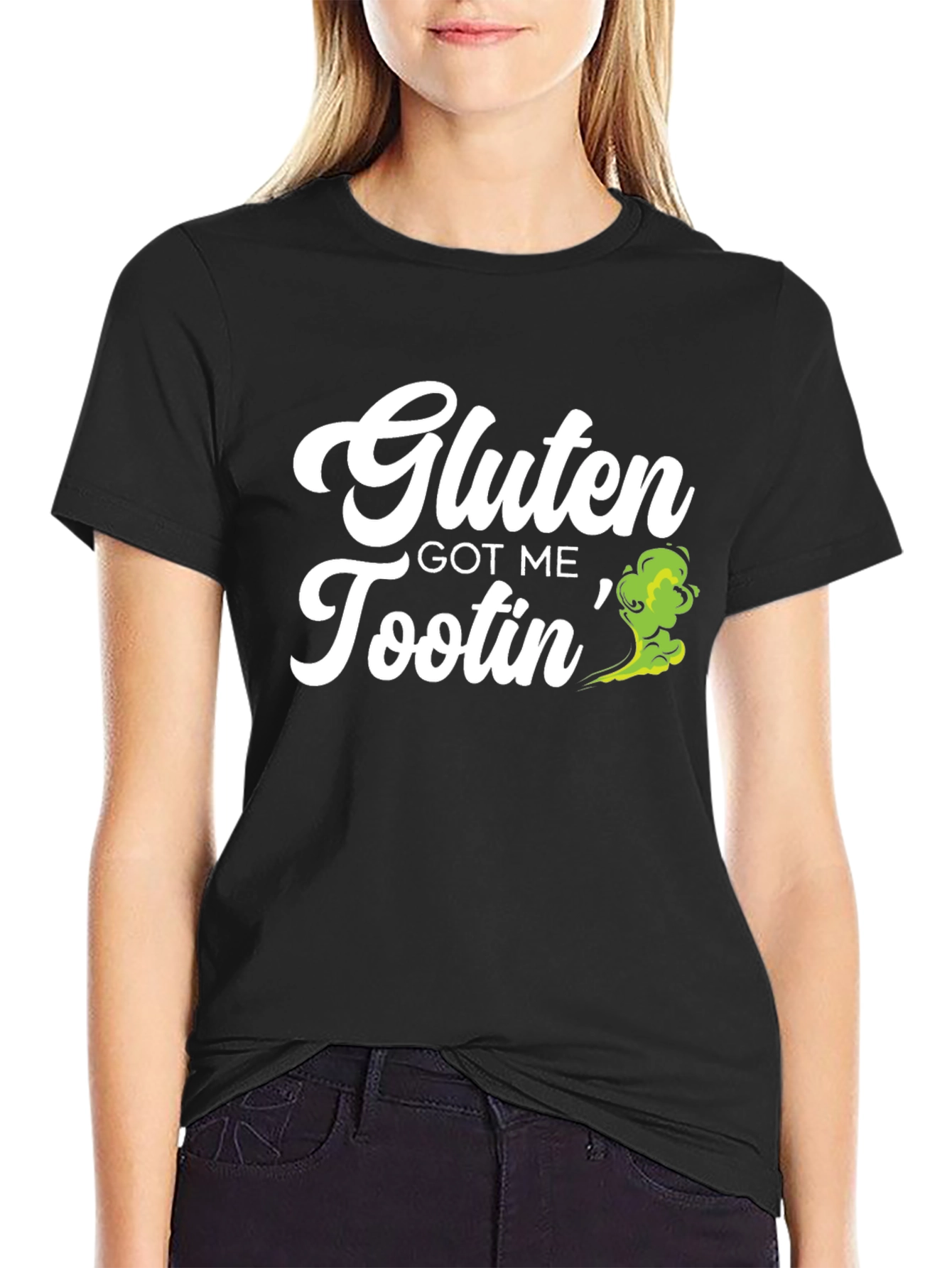 Gluten Got Me Tootin Graphic Tee