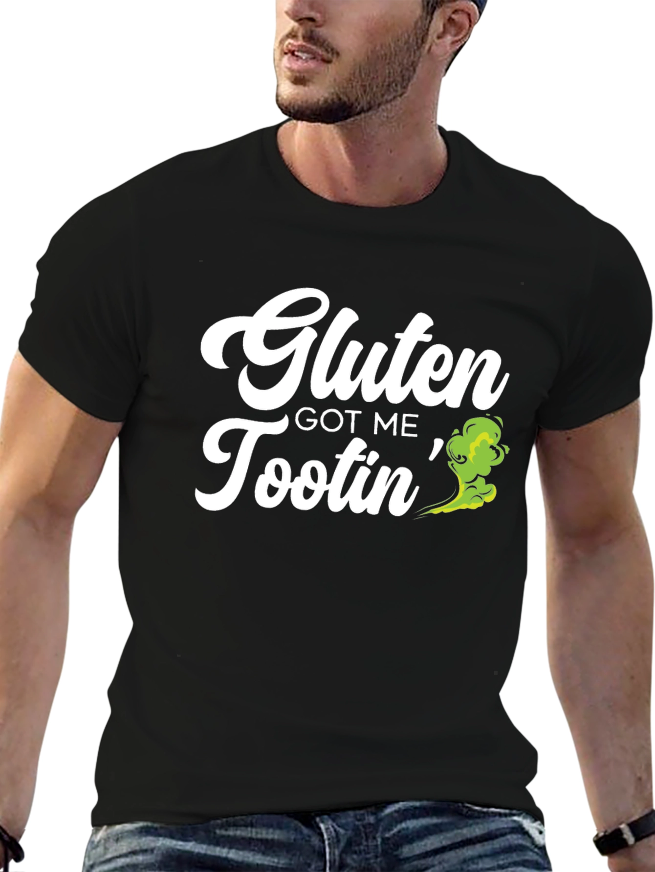 Gluten Got Me Tootin Graphic Tee