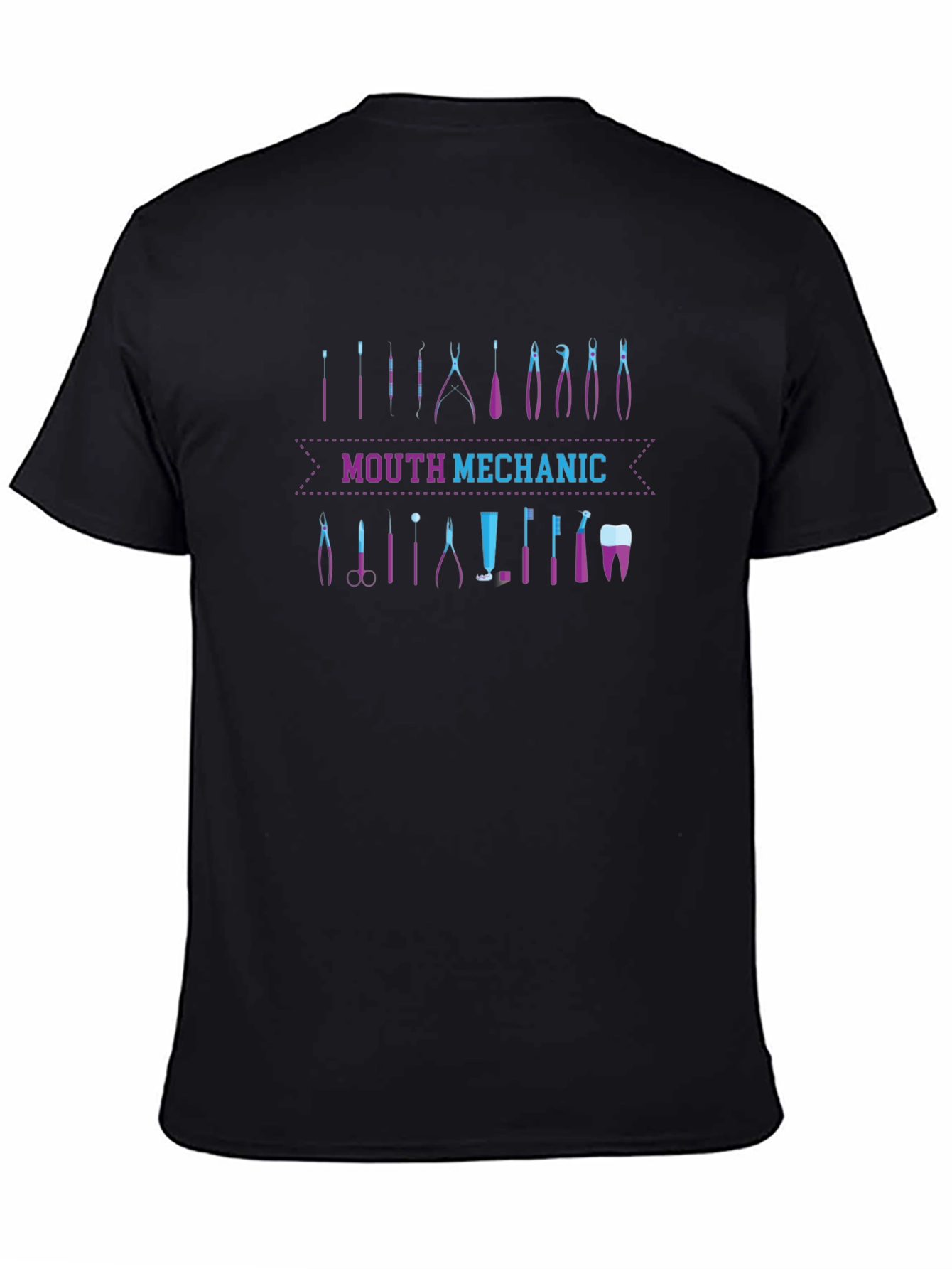 Mouth Mechanic T-Shirt - Dentist Gift