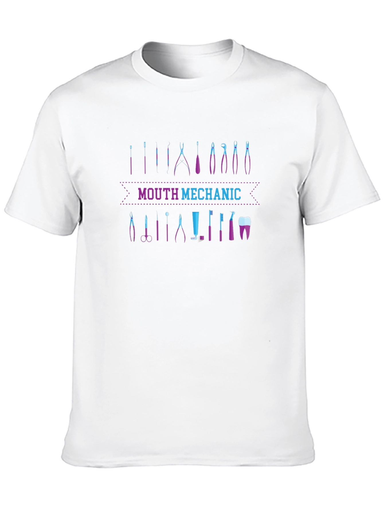 Mouth Mechanic T-Shirt - Dentist Gift