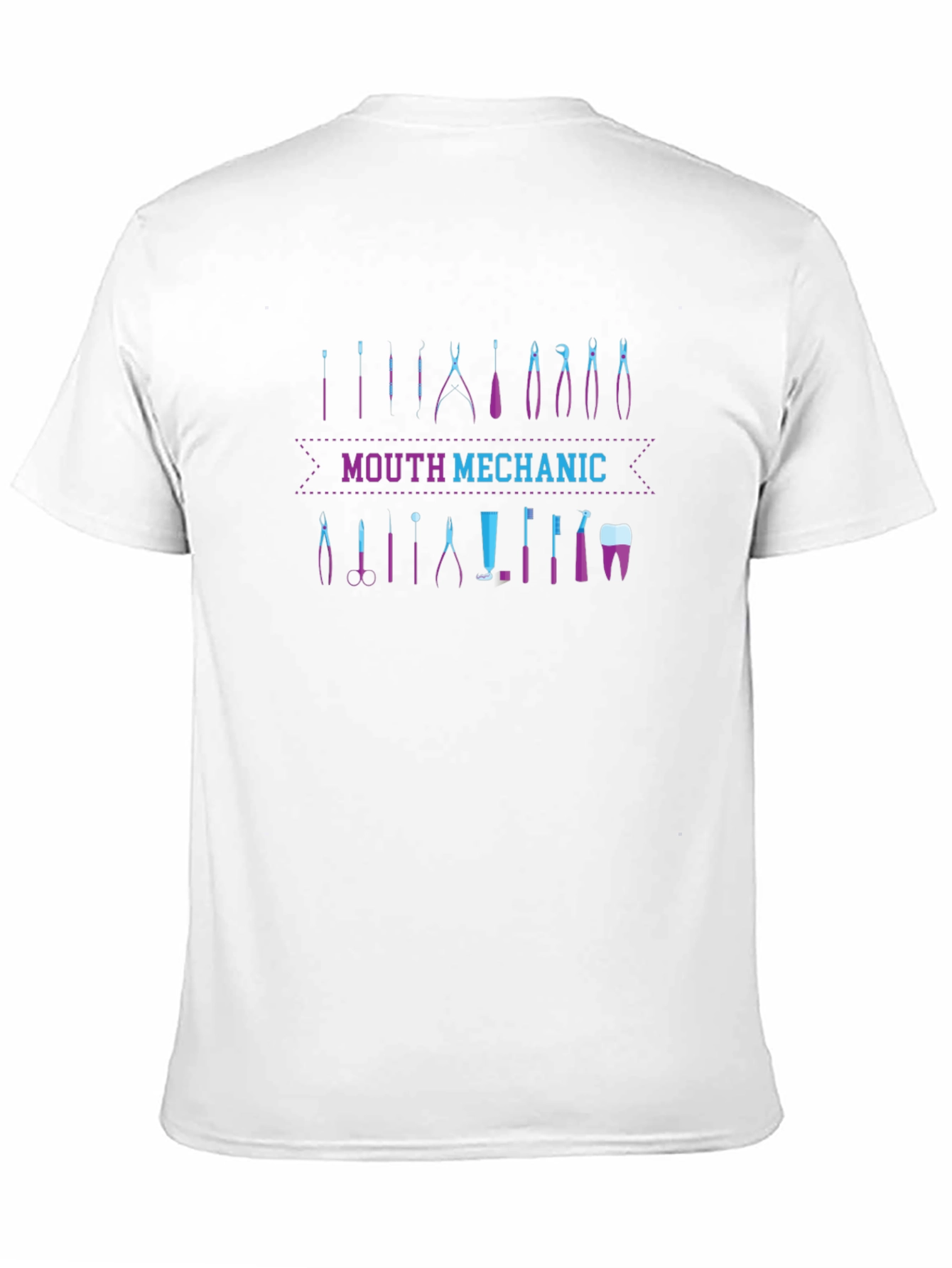 Mouth Mechanic T-Shirt - Dentist Gift