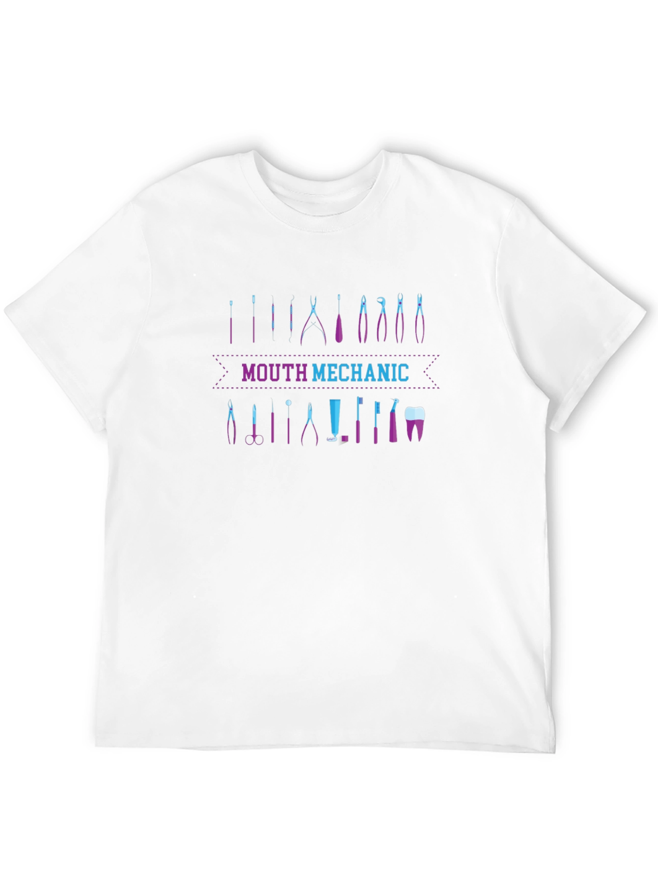 Mouth Mechanic T-Shirt - Dentist Gift