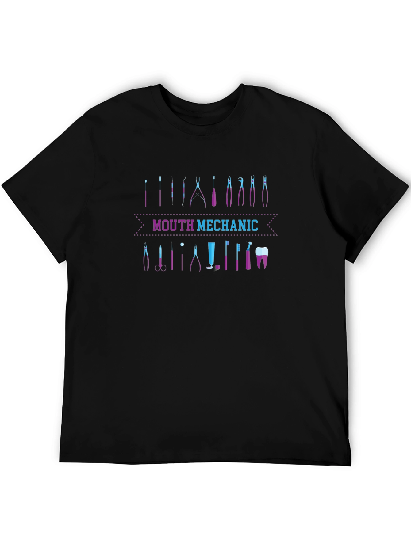 Mouth Mechanic T-Shirt - Dentist Gift