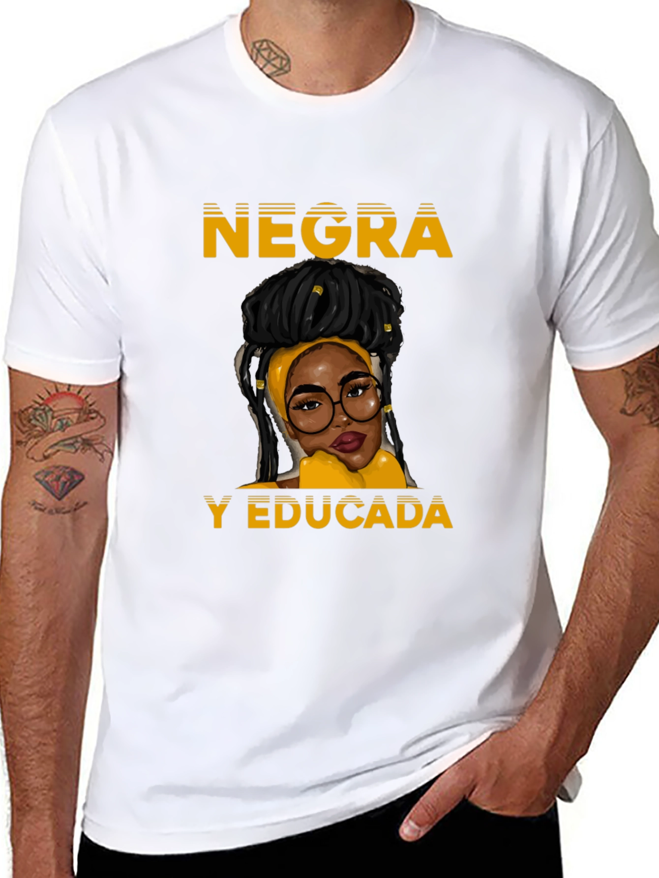 Negra y Educada Graphic T-Shirt - Stylish Comfort