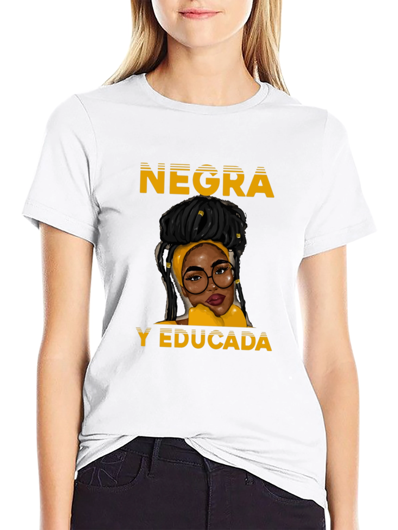 Negra y Educada Graphic T-Shirt - Stylish Comfort