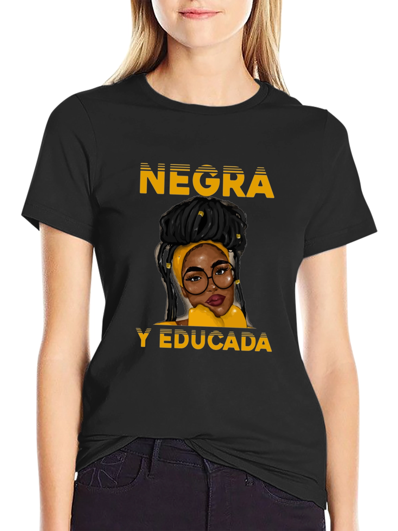 Negra y Educada Graphic T-Shirt - Stylish Comfort