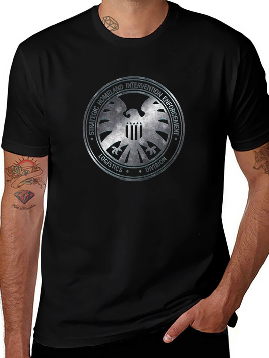 S.H.I.E.L.D. Logistics Division Black T-Shirt