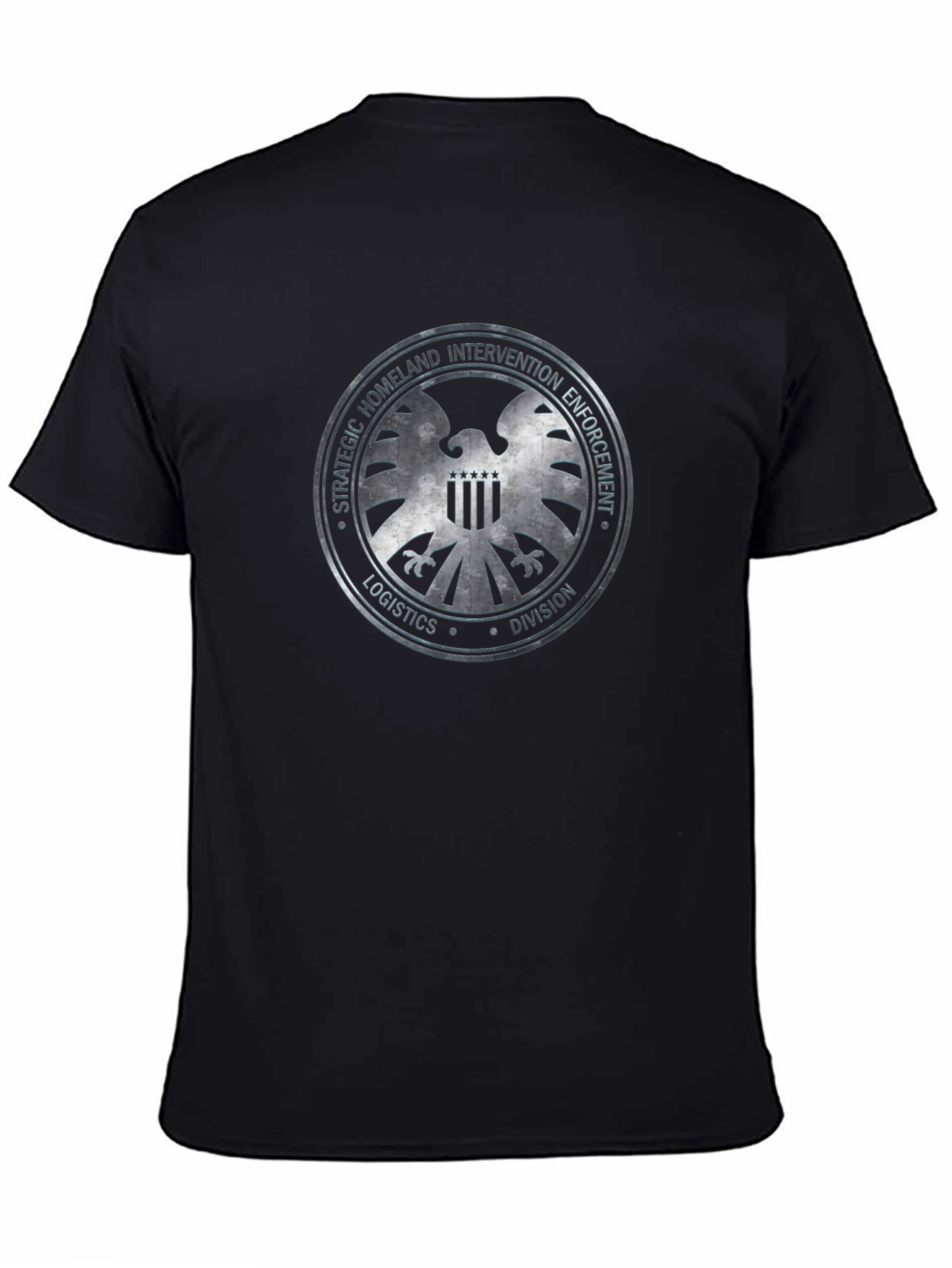 S.H.I.E.L.D. Logistics Division Black T-Shirt