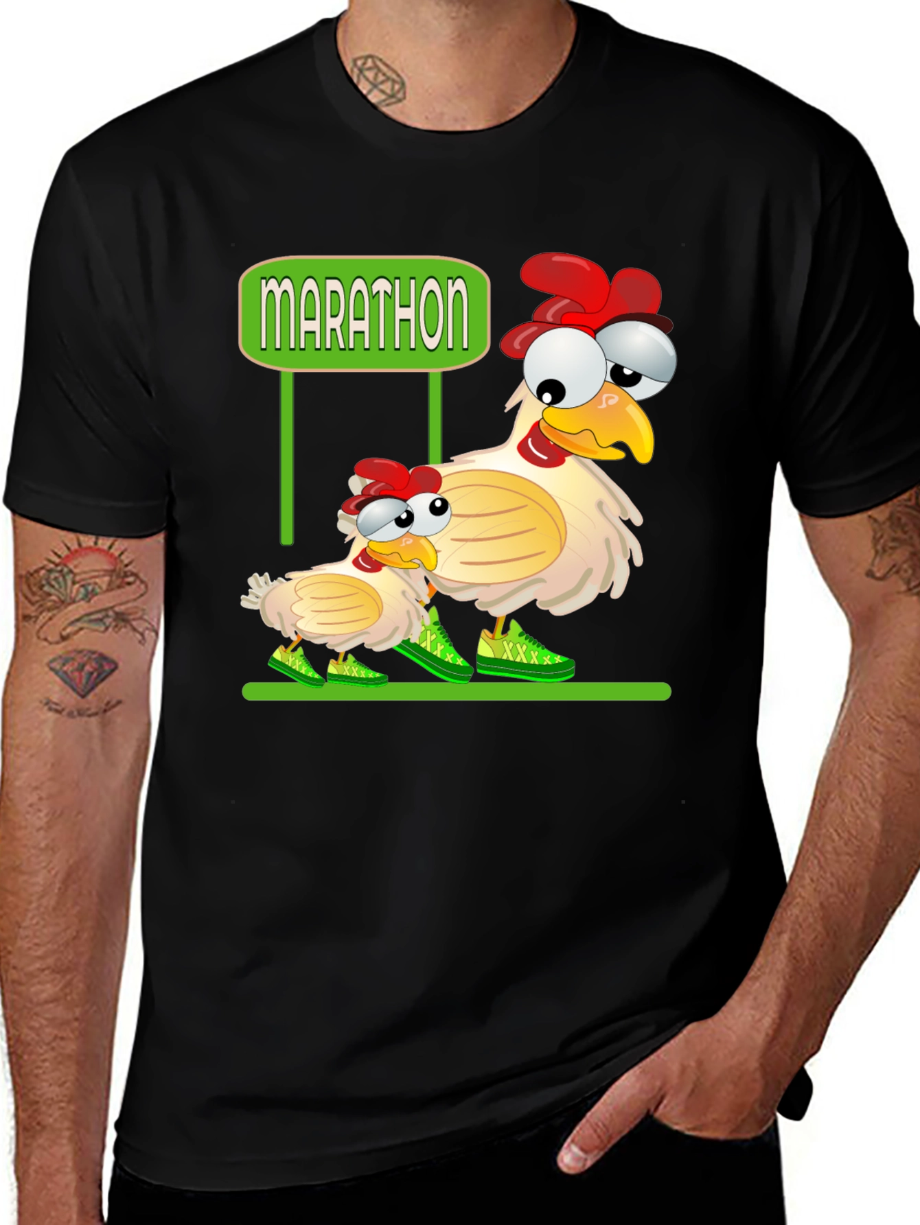 Marathon Chicken T-Shirt
