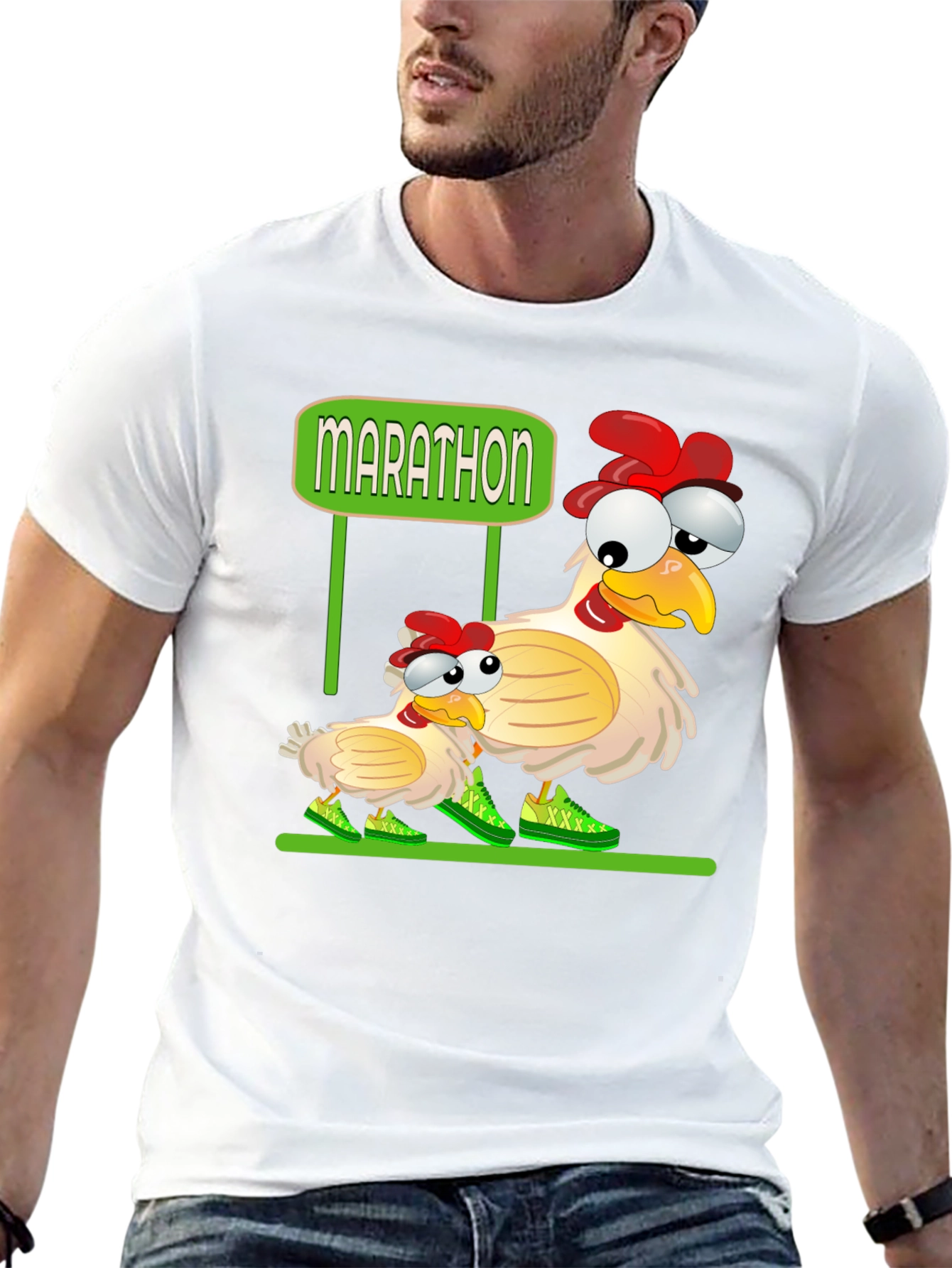 Marathon Chicken T-Shirt