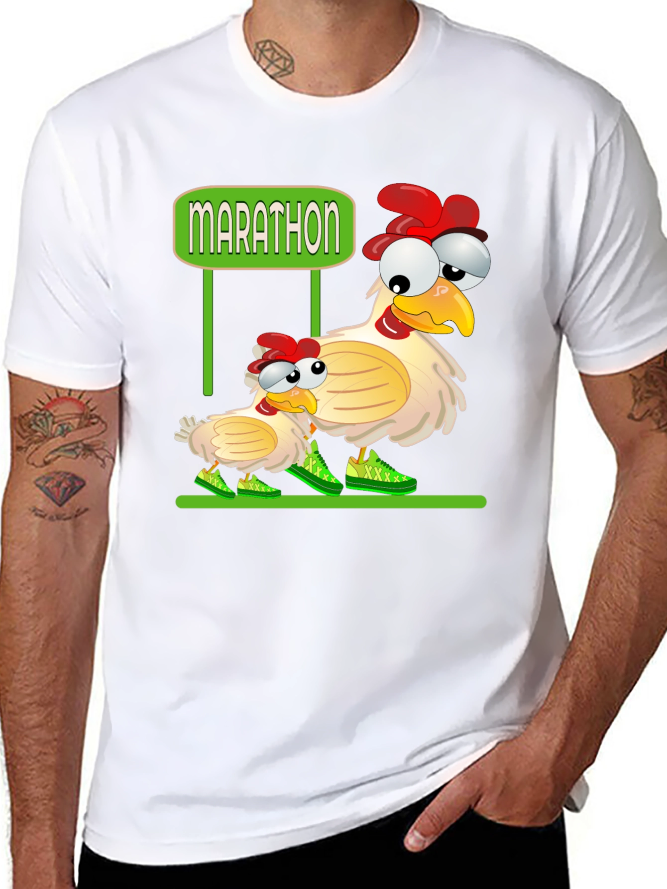 Marathon Chicken T-Shirt