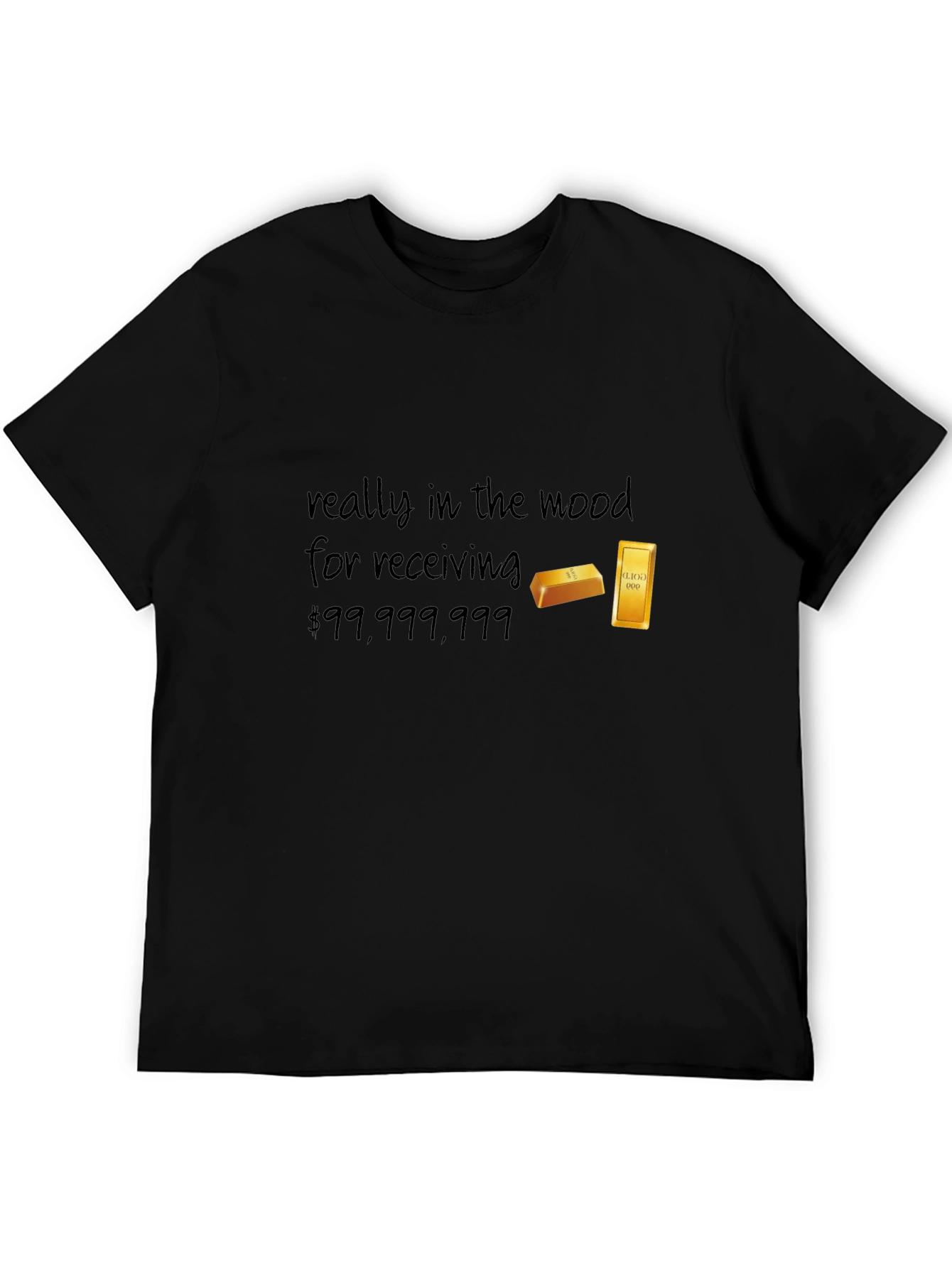 Mood for Millions Black T-Shirt