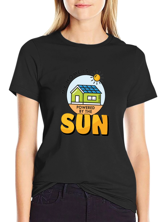 Eco-Friendly Solar Powered Home T-Shirt