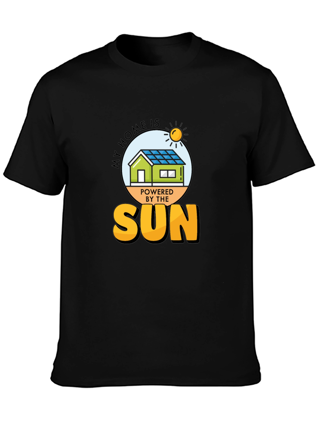 Eco-Friendly Solar Powered Home T-Shirt