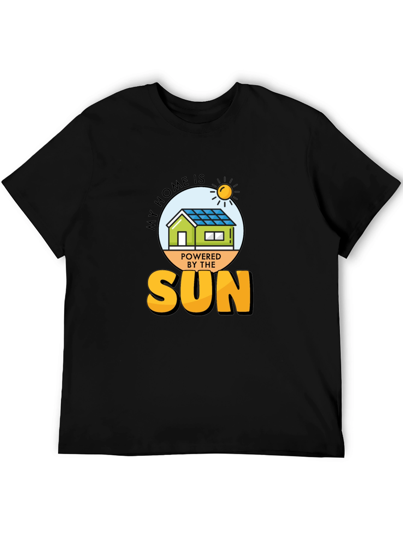 Eco-Friendly Solar Powered Home T-Shirt