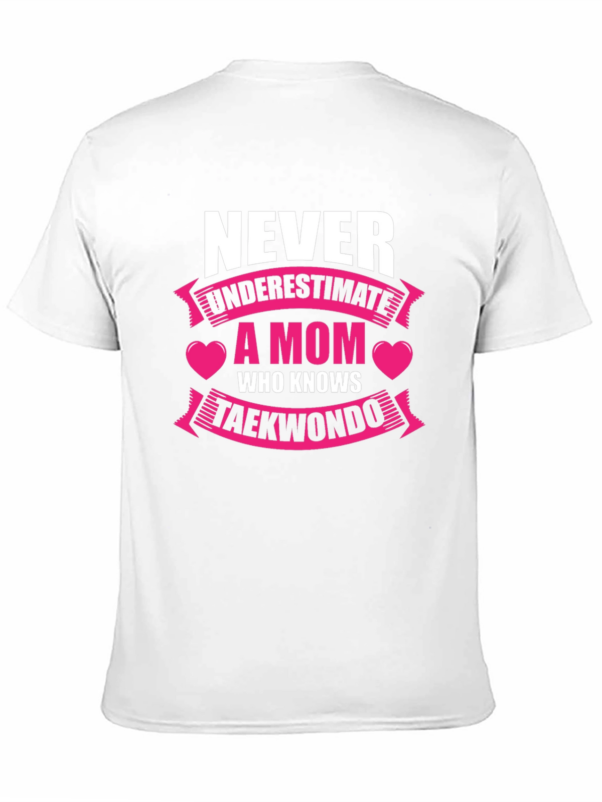 Never Underestimate a Mom Who Knows Taekwondo T-Shirt