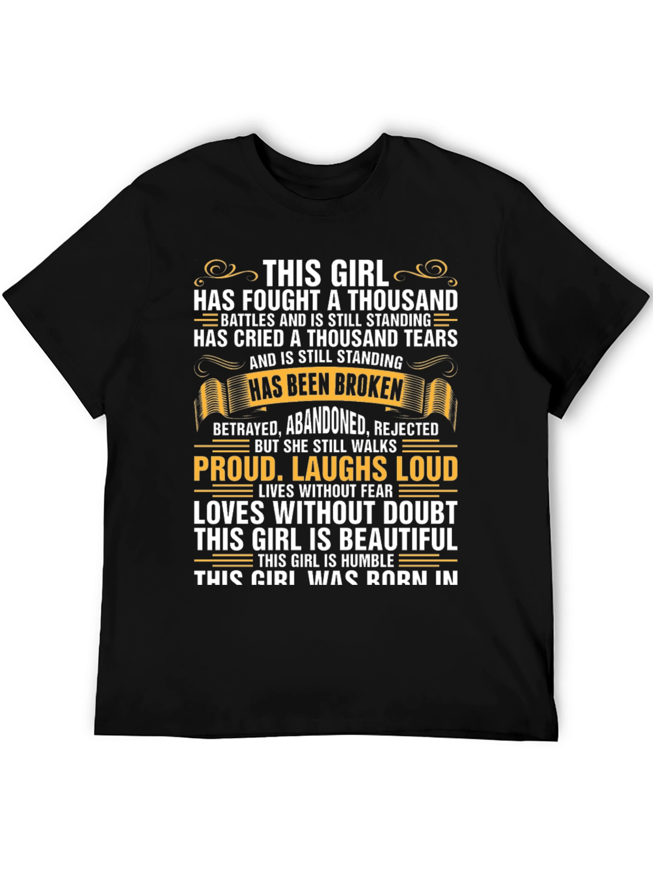 Strong Girl Graphic T-Shirt
