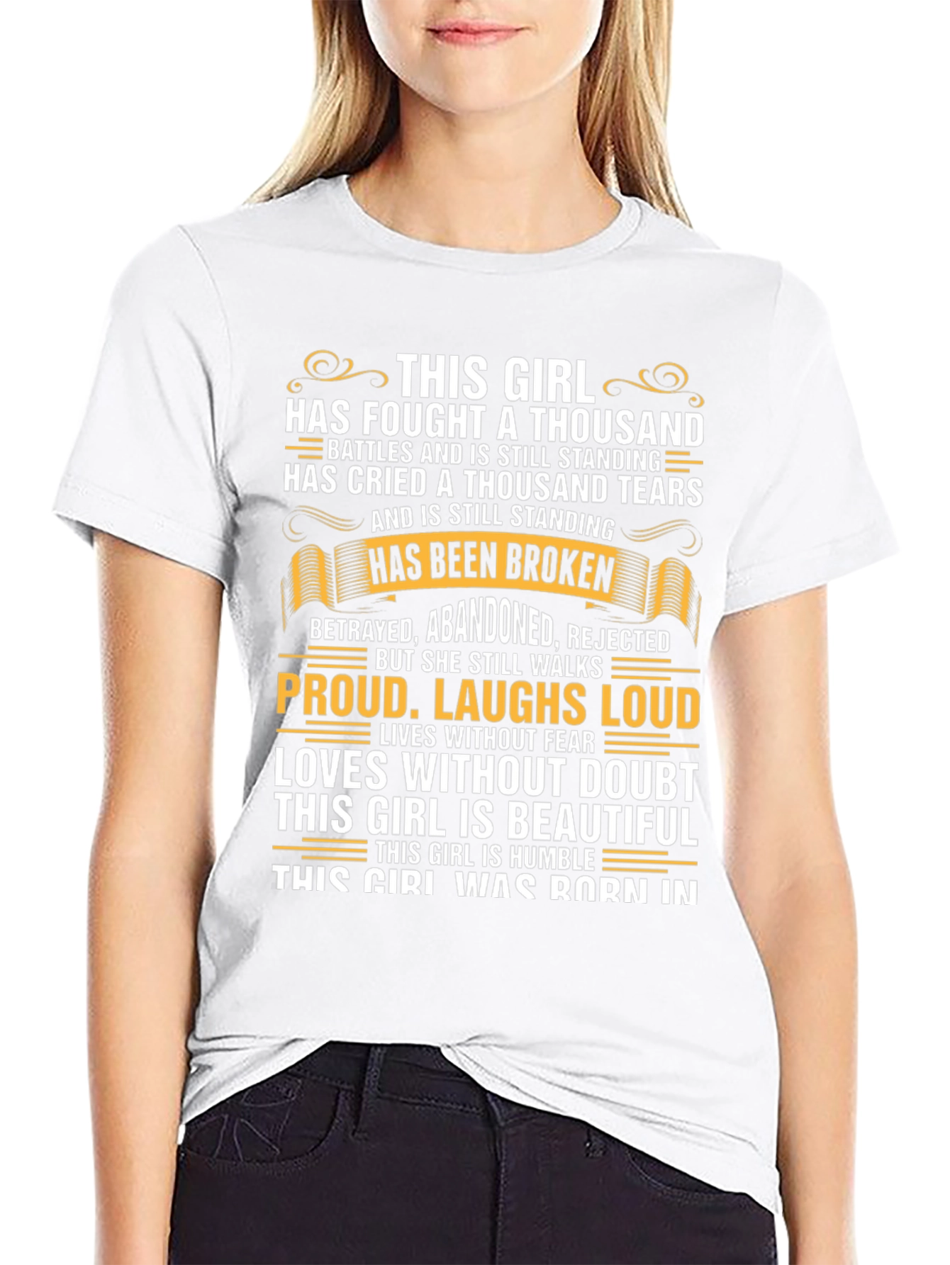Strong Girl Graphic T-Shirt