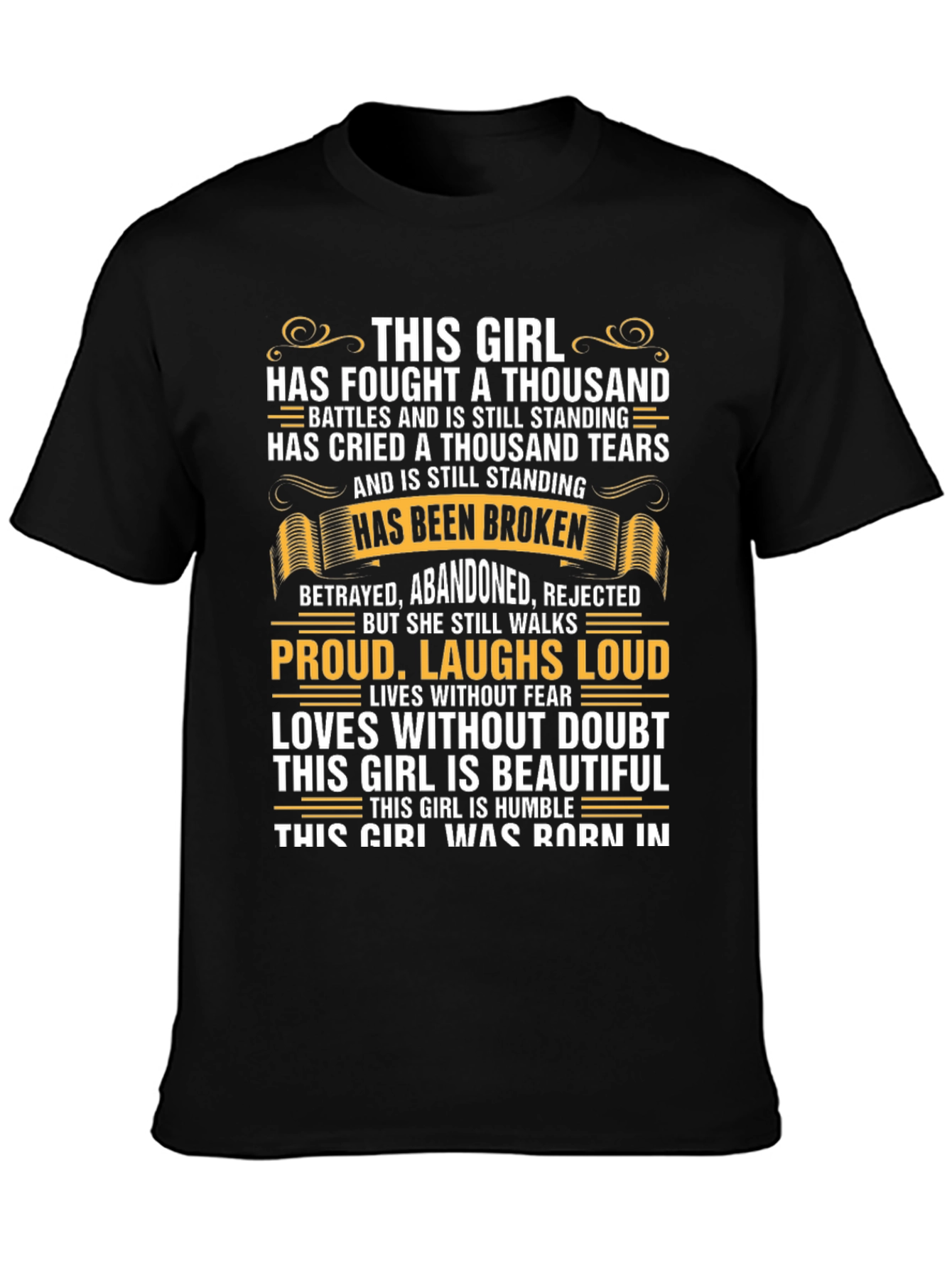 Strong Girl Graphic T-Shirt