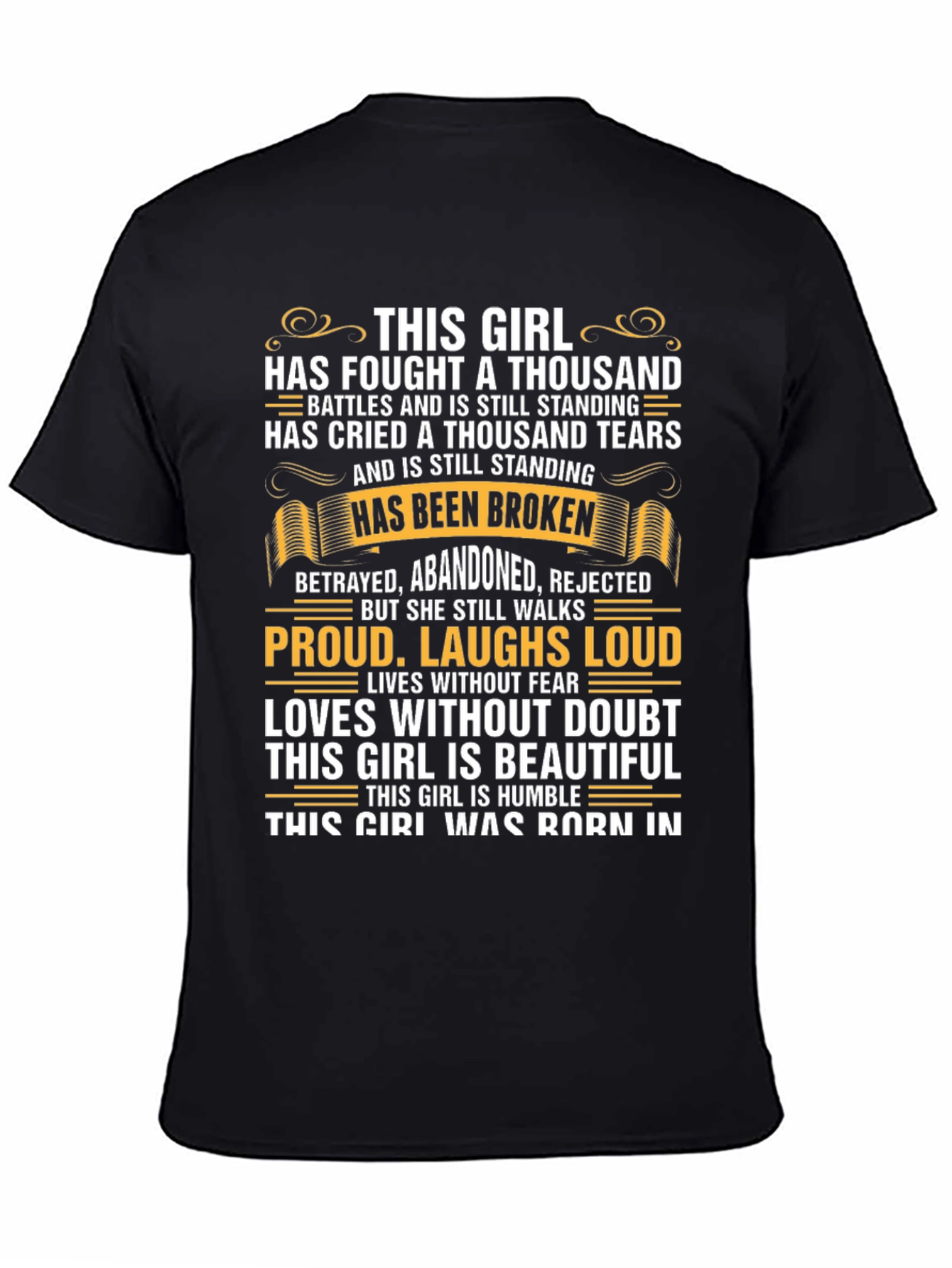 Strong Girl Graphic T-Shirt