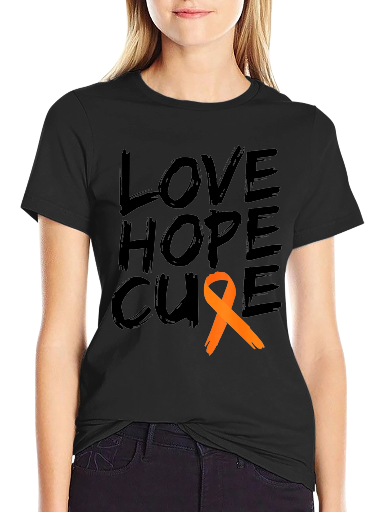 Love Hope Cure T-Shirt Awareness