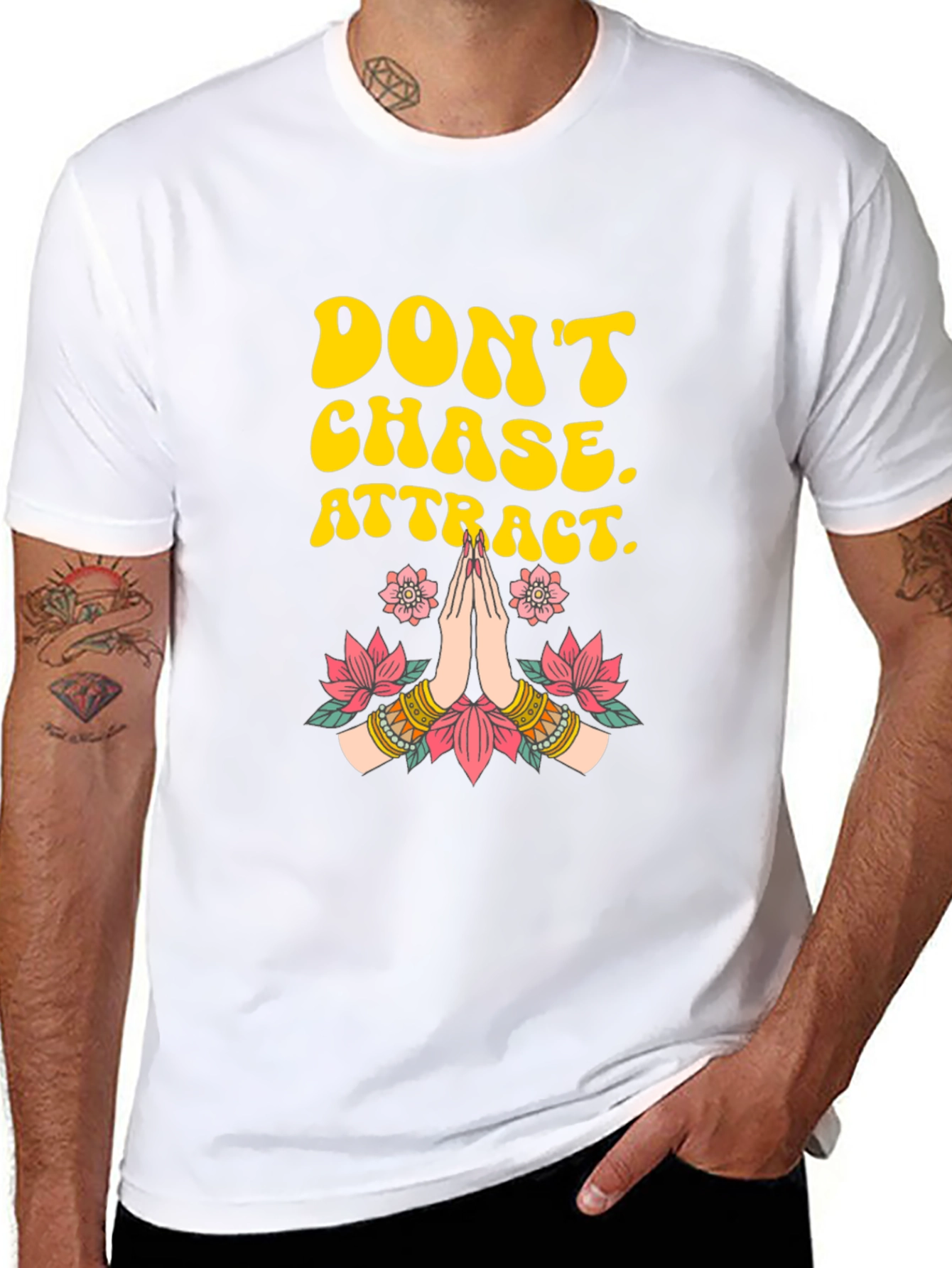 Dont Chase Attract Graphic Tee
