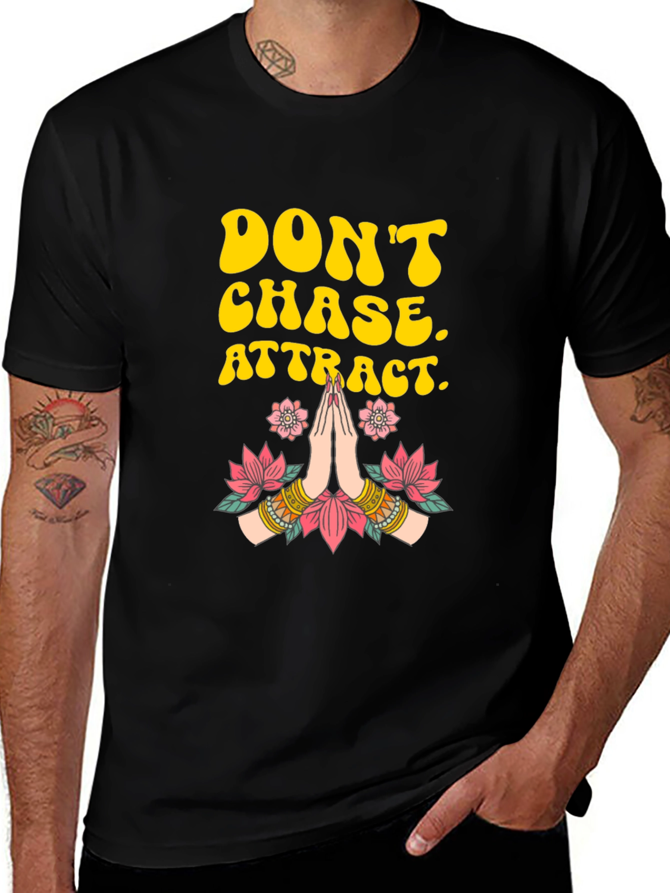 Dont Chase Attract Graphic Tee