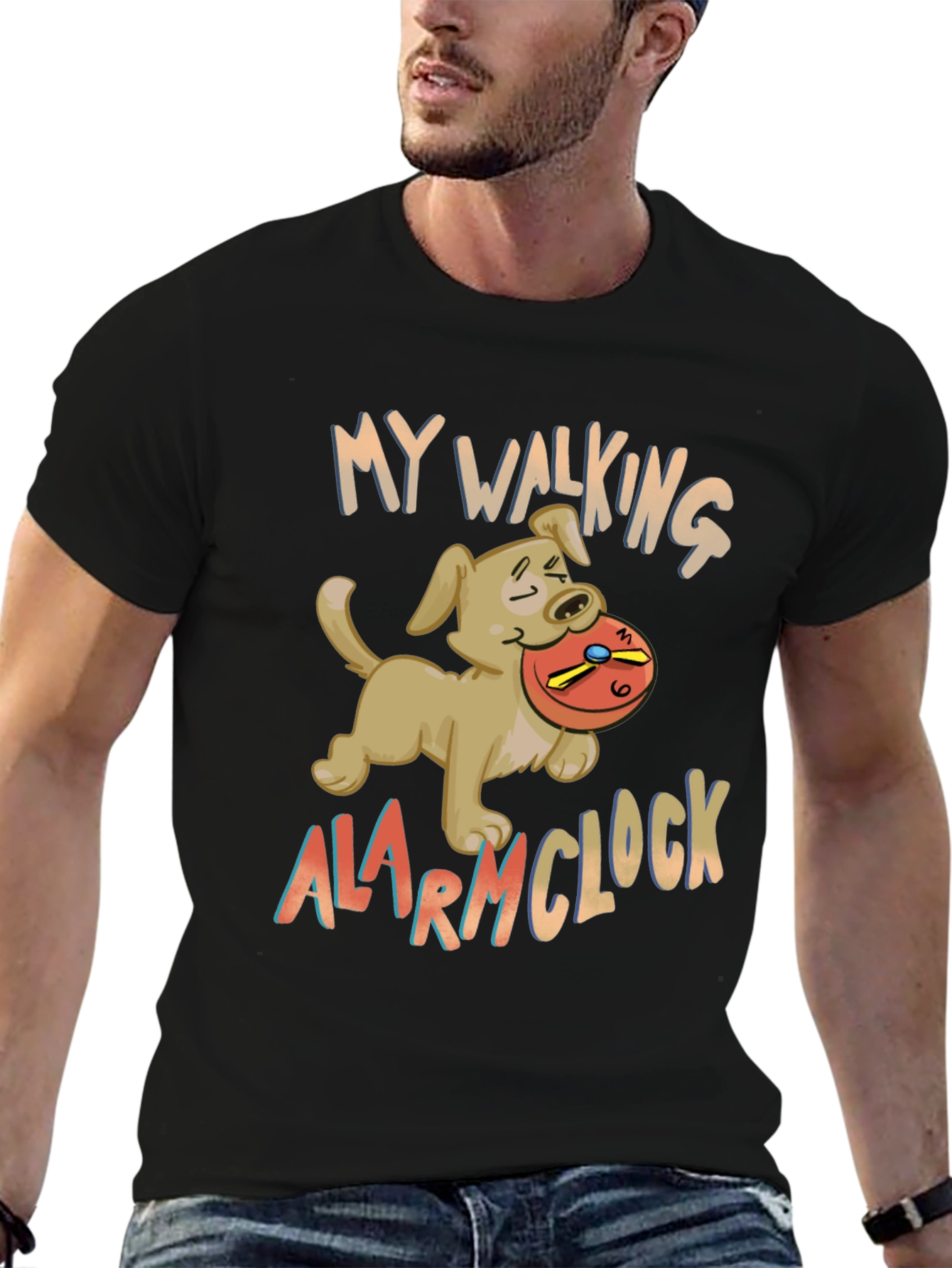Walking Alarm Clock T-Shirt