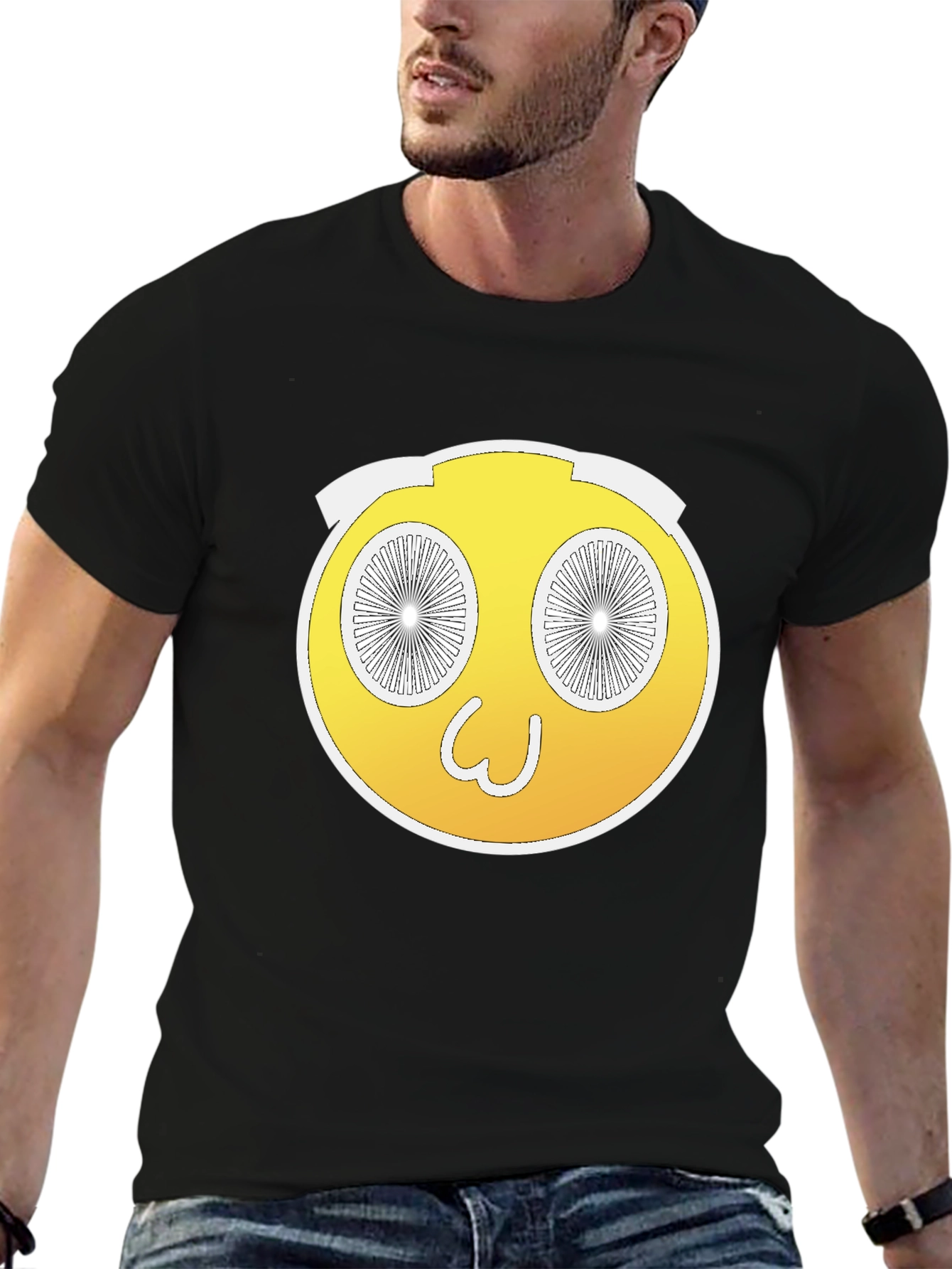 Wacky Yellow Emoji T-Shirt - Fun and Unique Design
