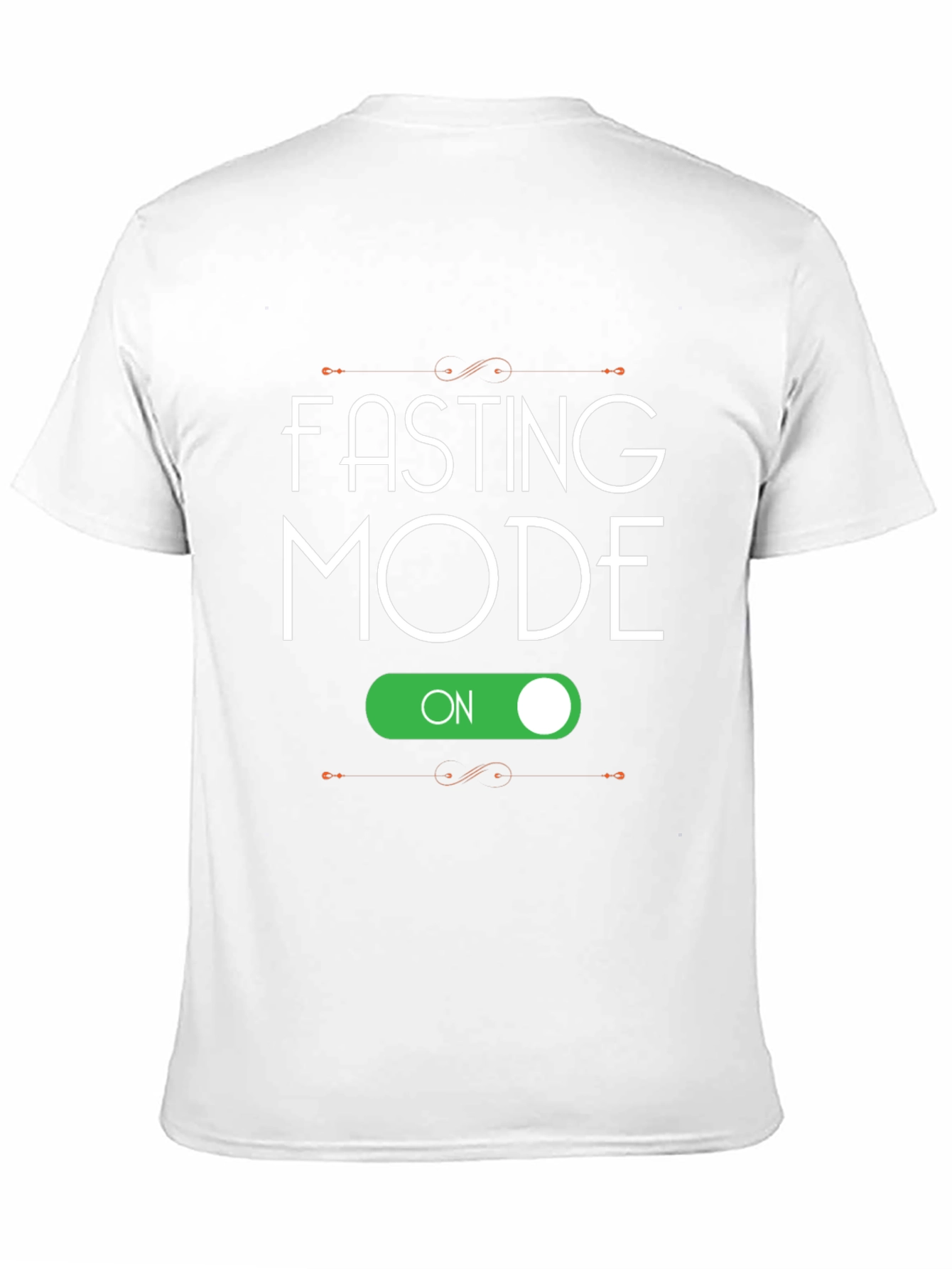 Fasting Mode On Black T-Shirt
