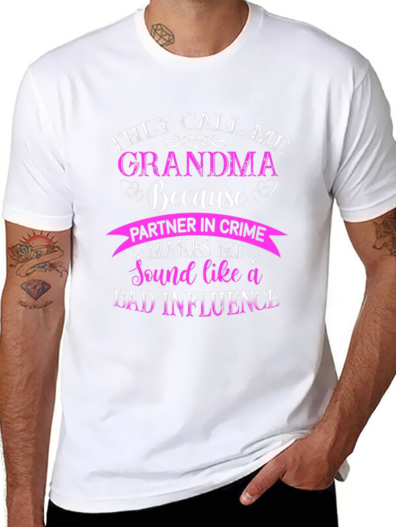 They Call Me Grandma T-Shirt - Partner in Crime