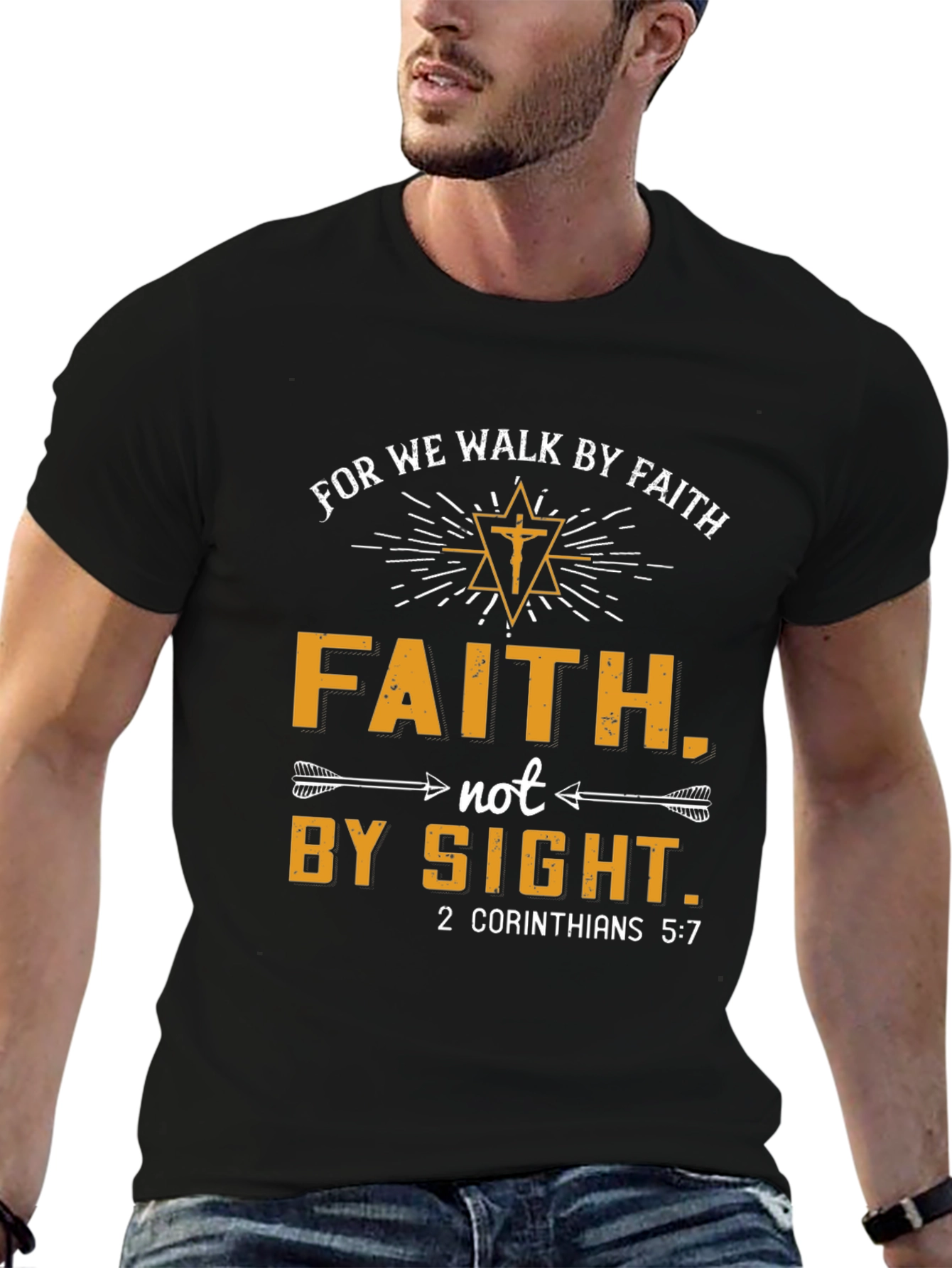 Faith T-Shirt - Walk by Faith Not by Sight