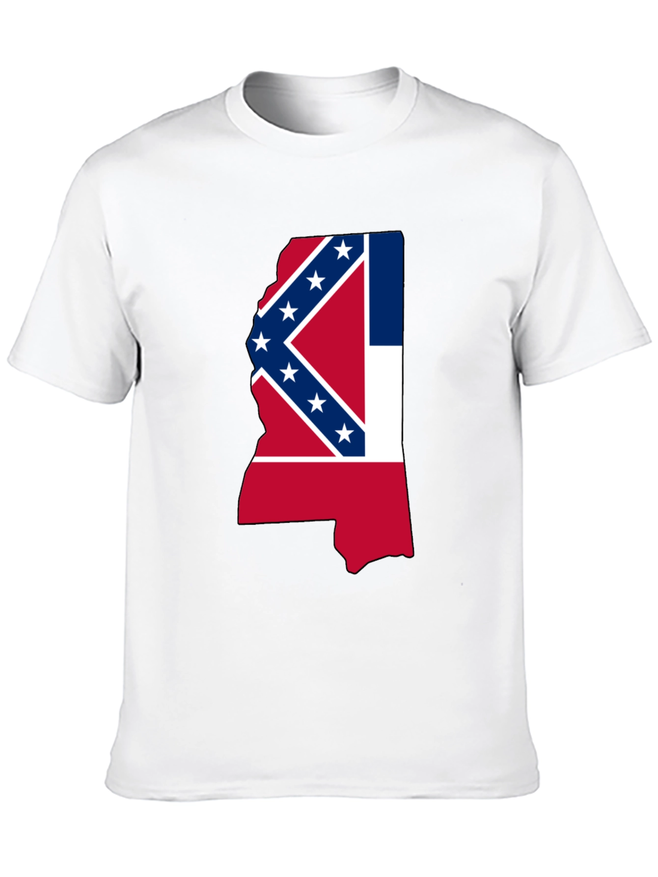 Mississippi State Flag Graphic T-Shirt