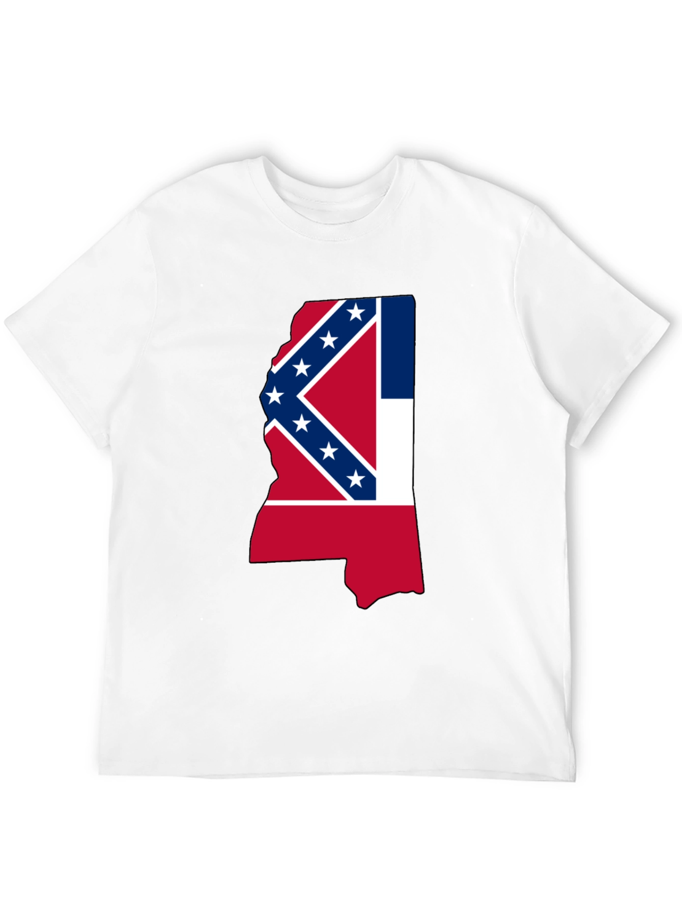 Mississippi State Flag Graphic T-Shirt