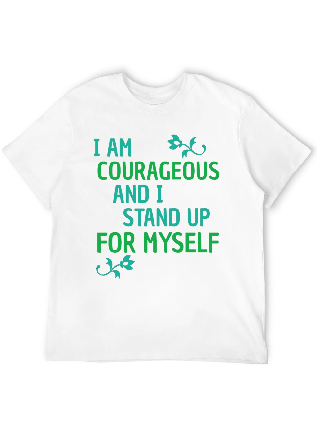 Courageous & Confident Black T-Shirt