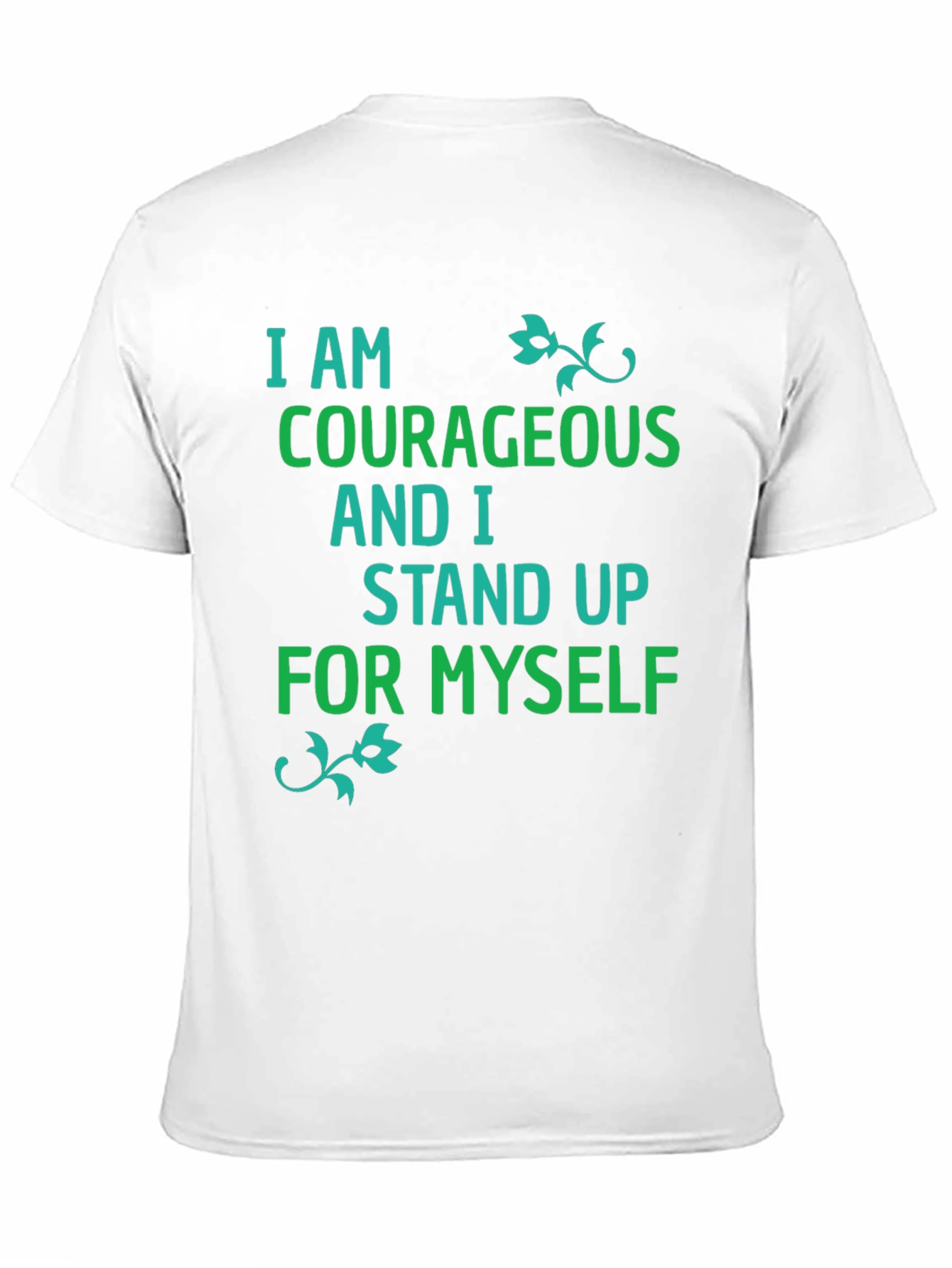 Courageous & Confident Black T-Shirt