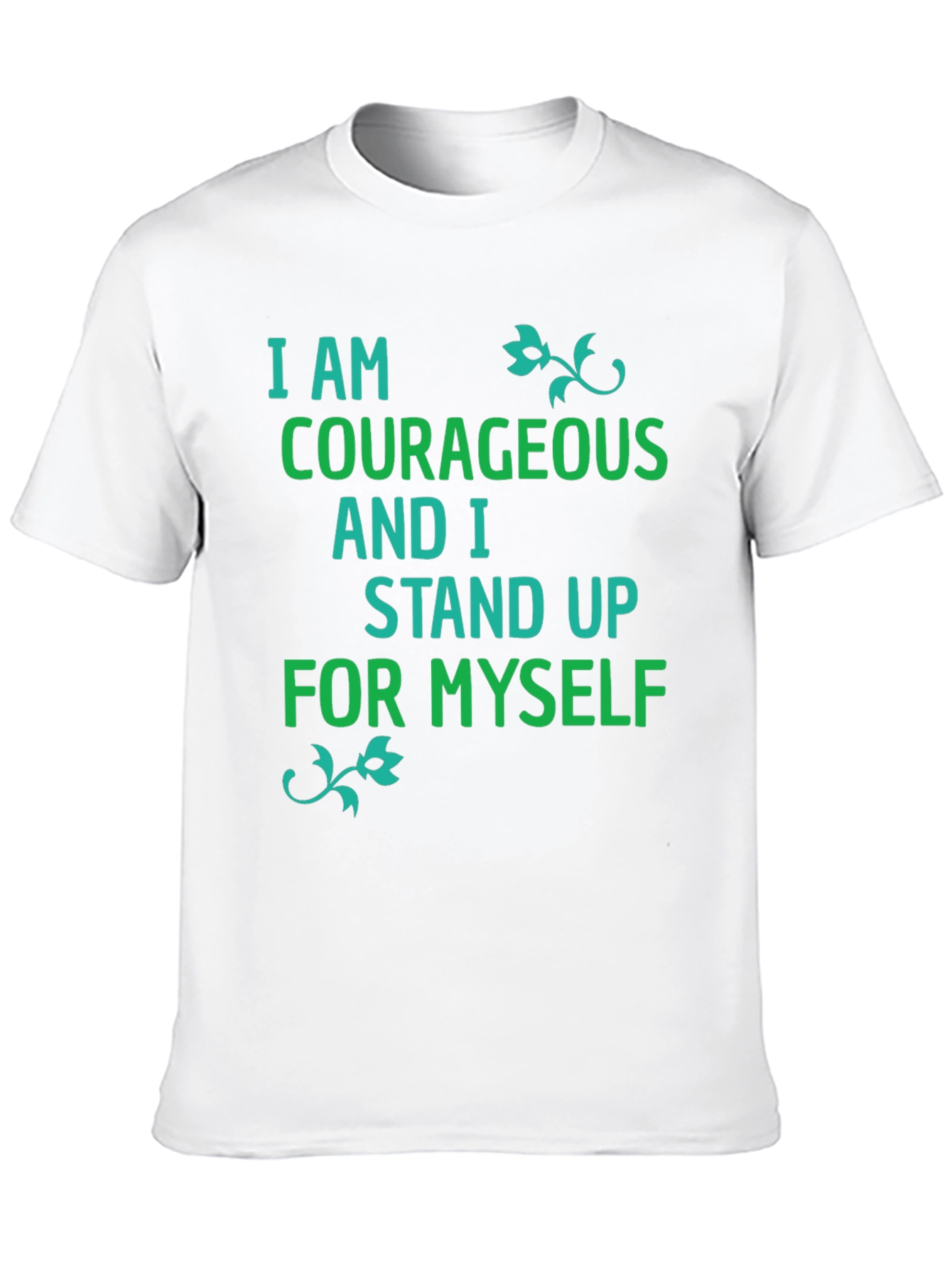 Courageous & Confident Black T-Shirt