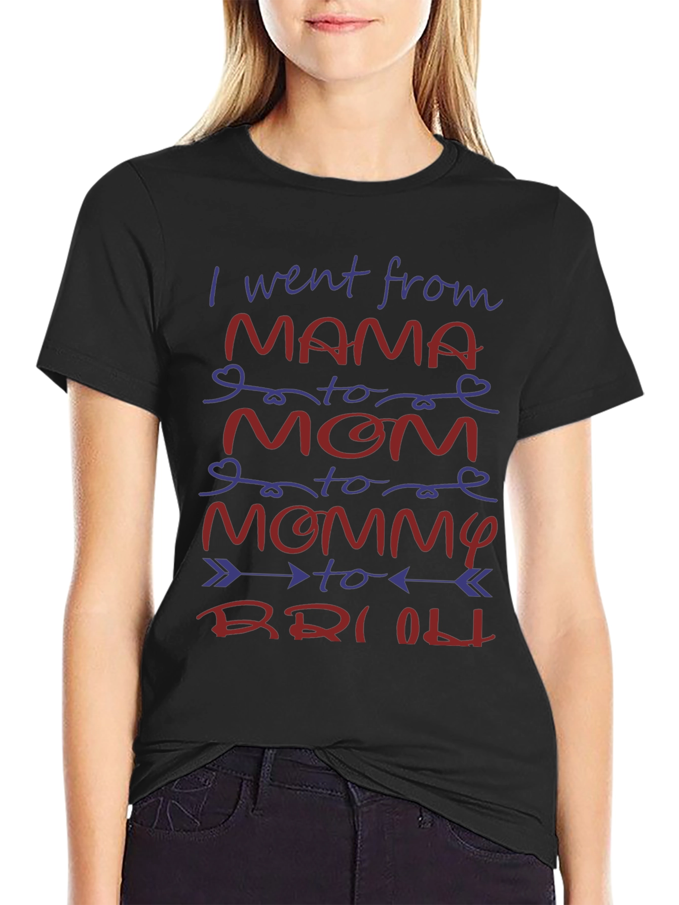 Mama to Mom to Mommy to Brioll T-Shirt
