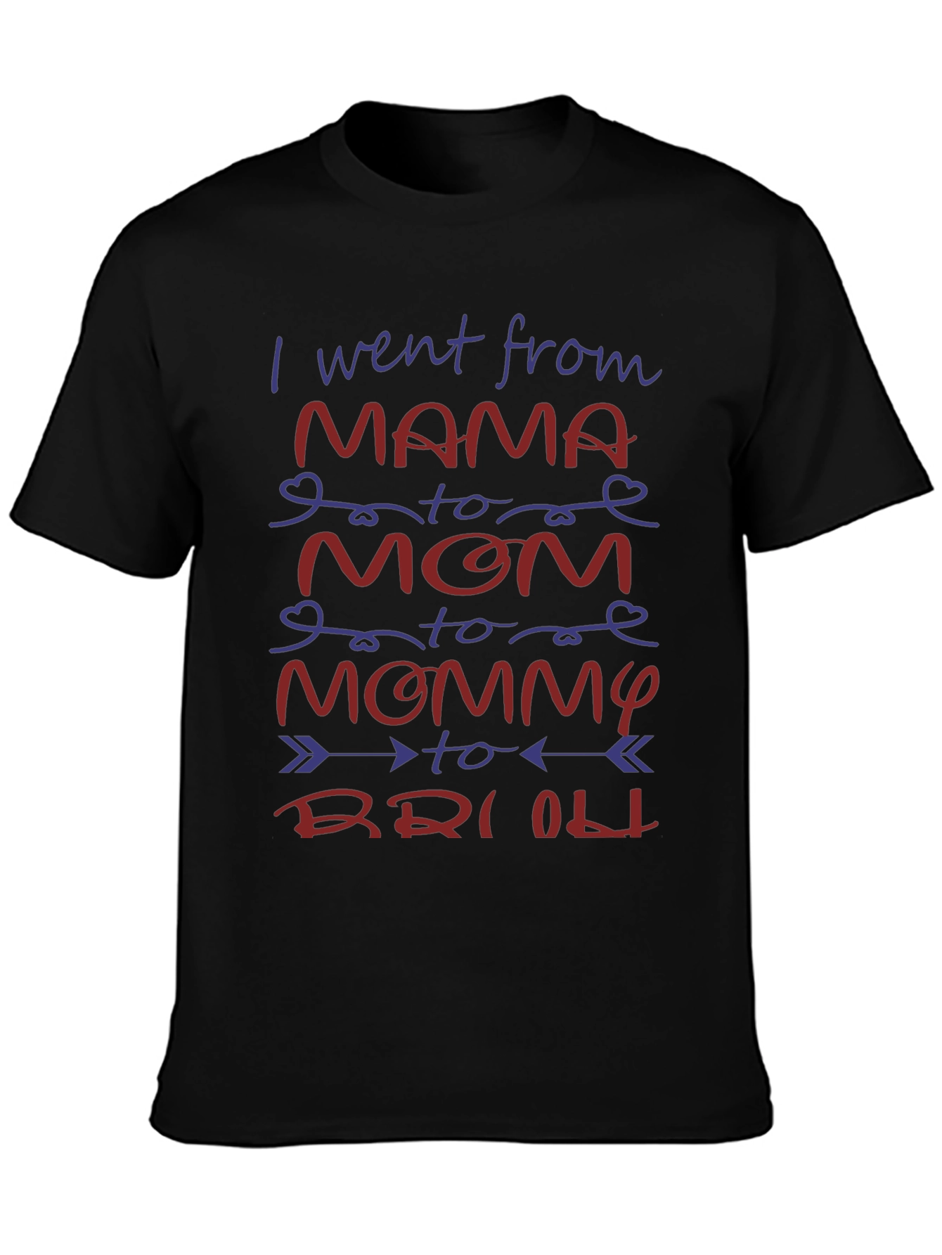 Mama to Mom to Mommy to Brioll T-Shirt